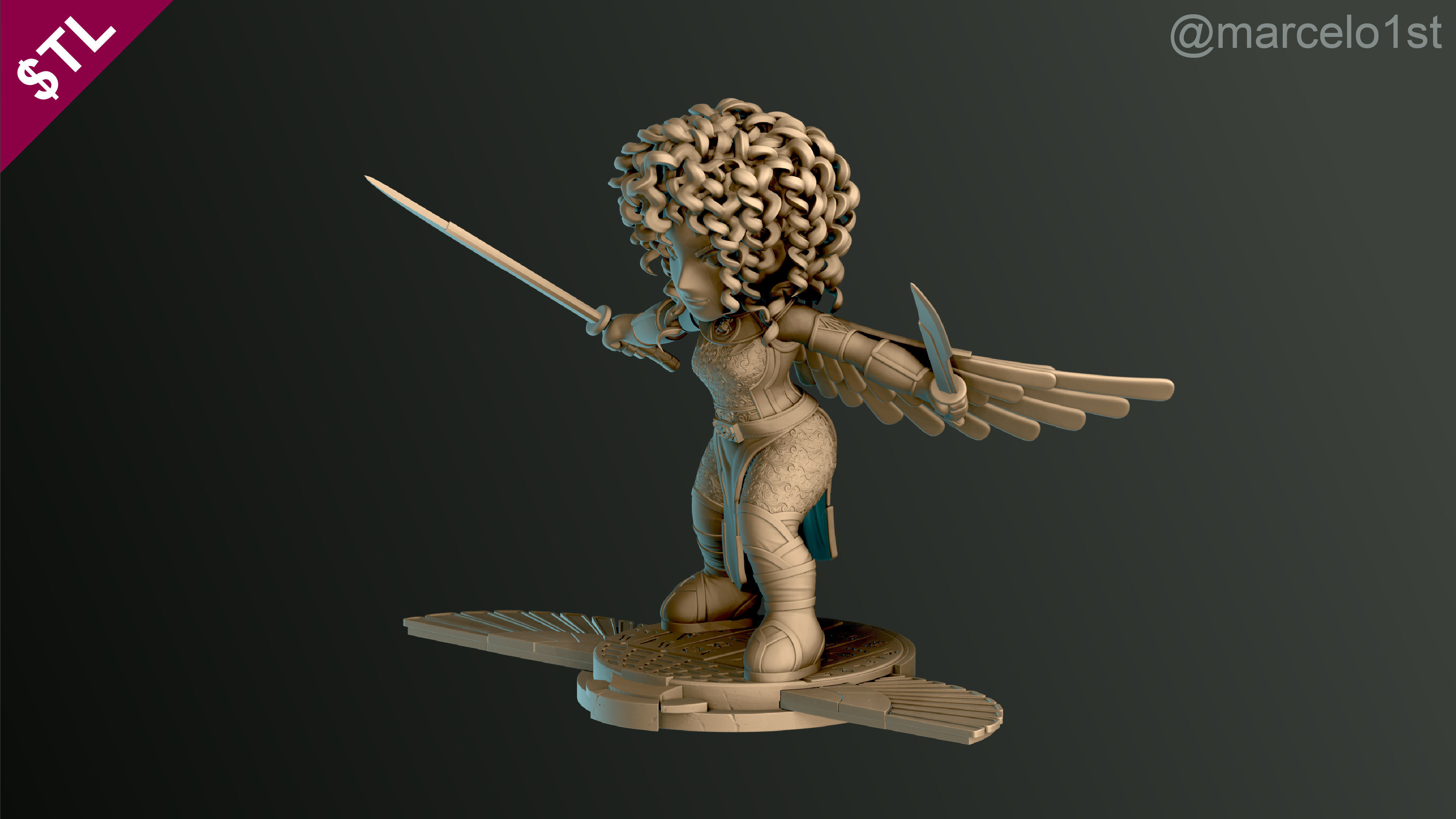 SIMPLES - Scarlet Scarab 3D print model_8