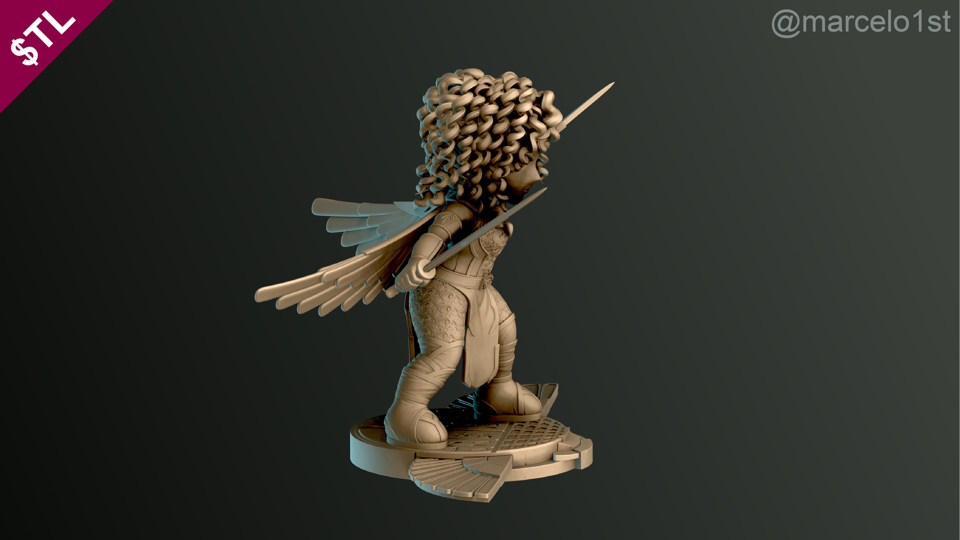 SIMPLES - Scarlet Scarab 3D print model_17