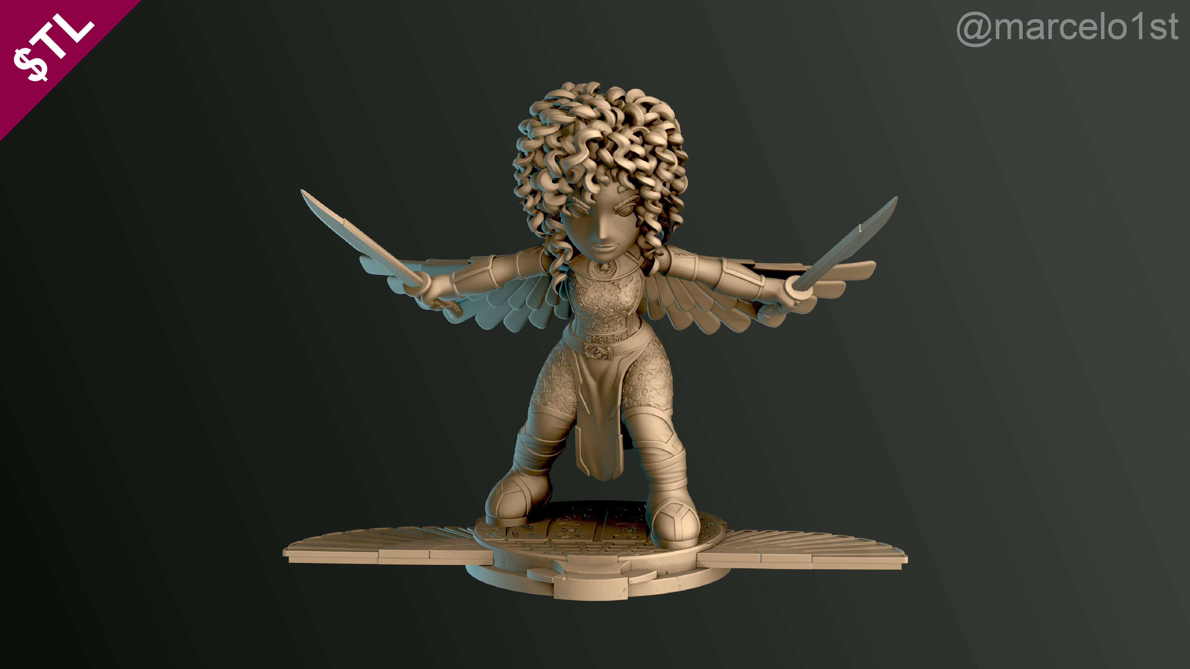 SIMPLES - Scarlet Scarab 3D print model_5