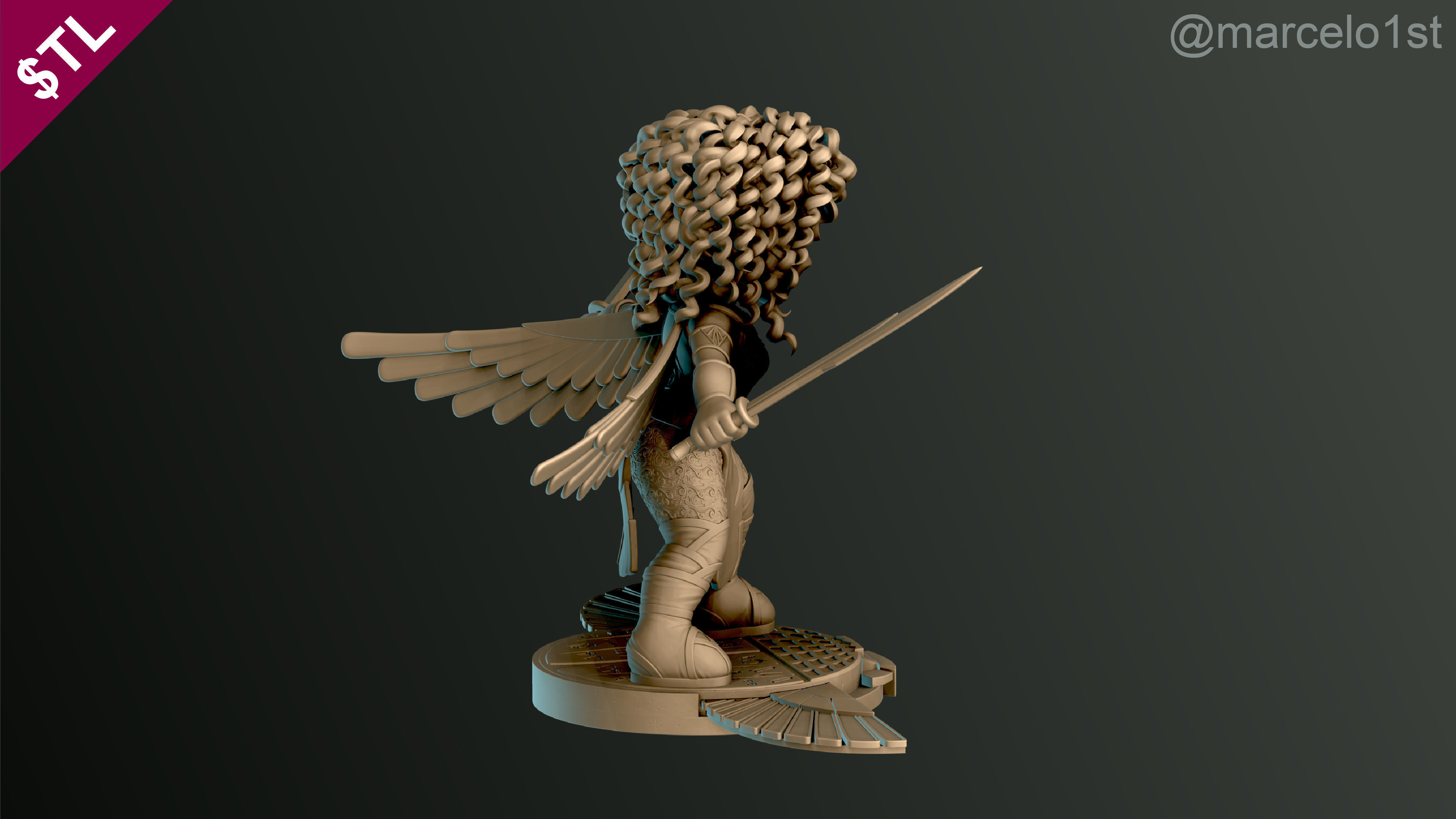 SIMPLES - Scarlet Scarab 3D print model_16