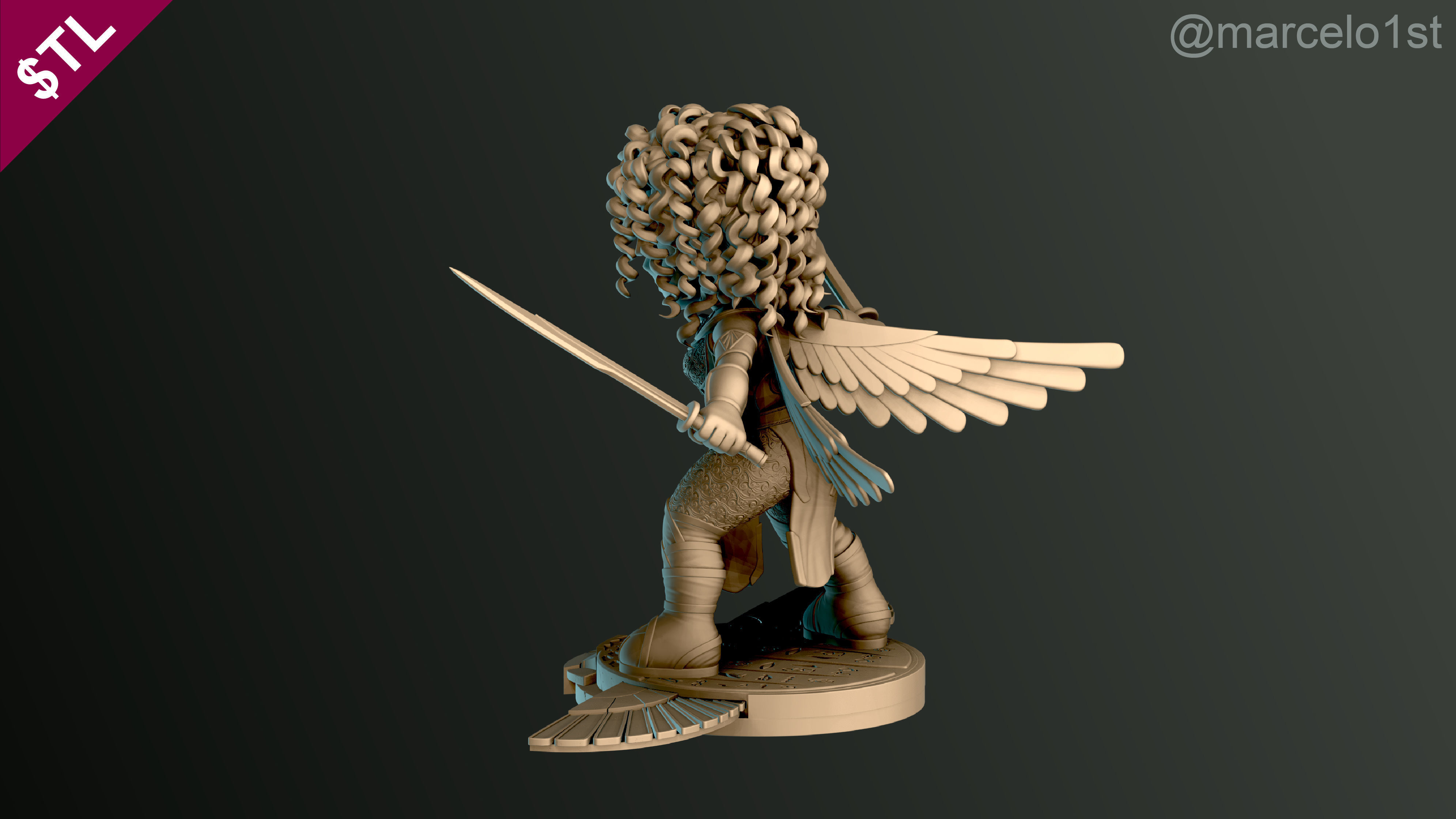 SIMPLES - Scarlet Scarab 3D print model_11