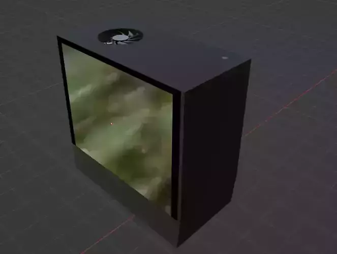 PC case 3D print model