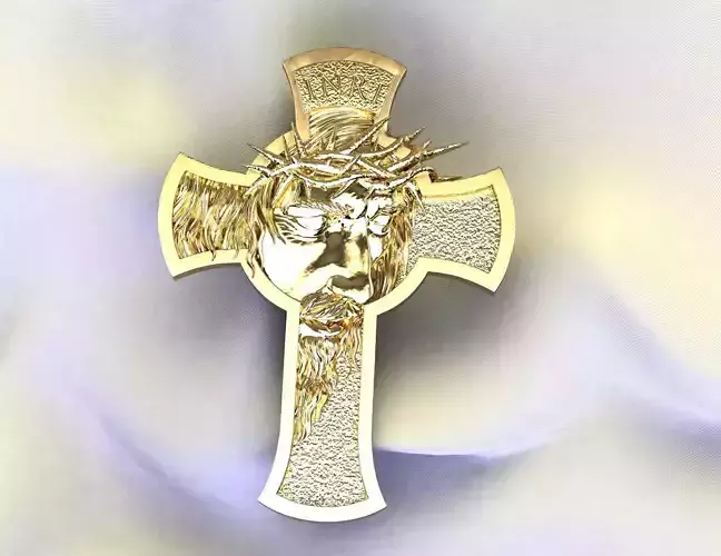 JESUS PENDANT FACE PINGENTE FACE DE JESUS