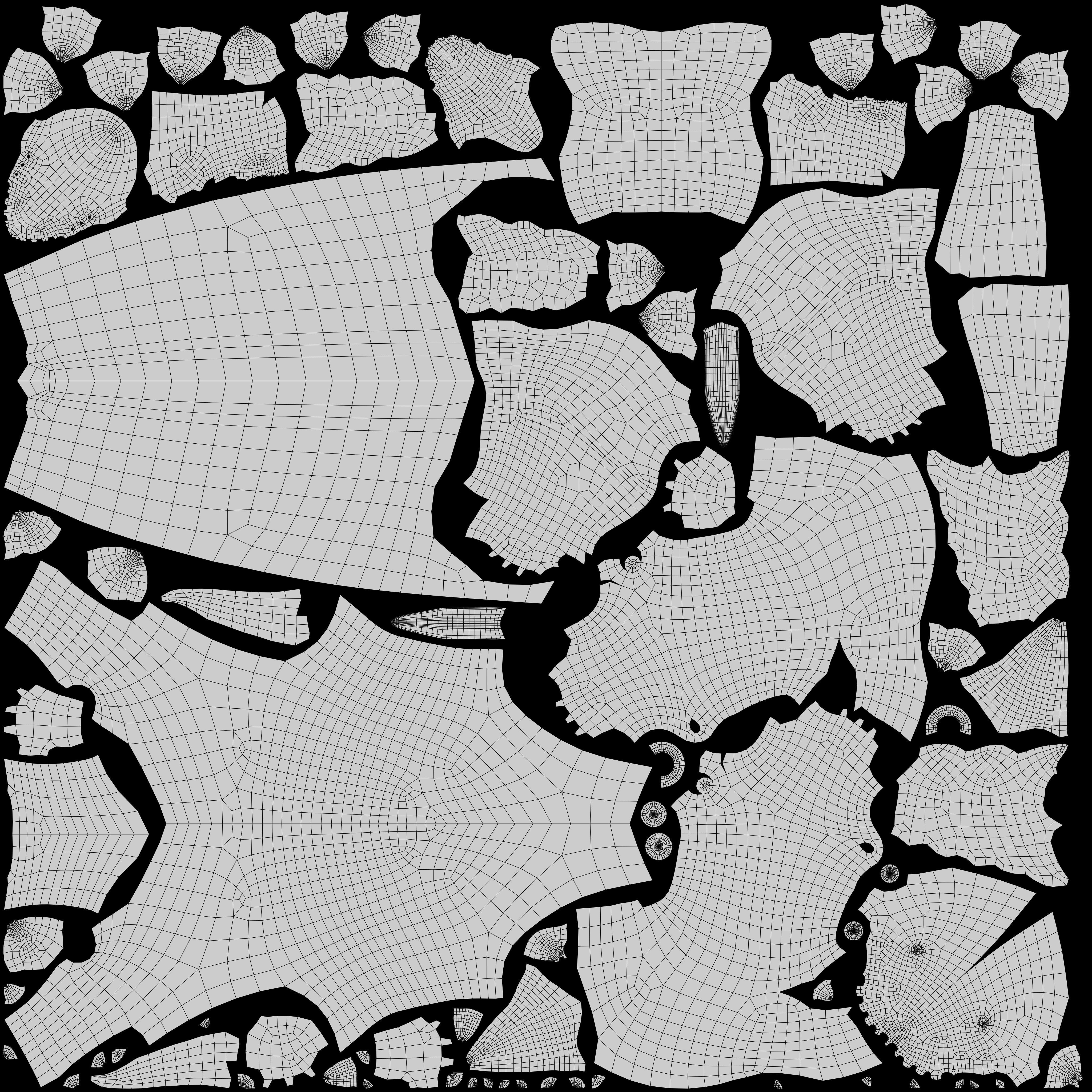 Earth dragon model - reptile monster rigged creature for Blender Low-poly 3D model_11