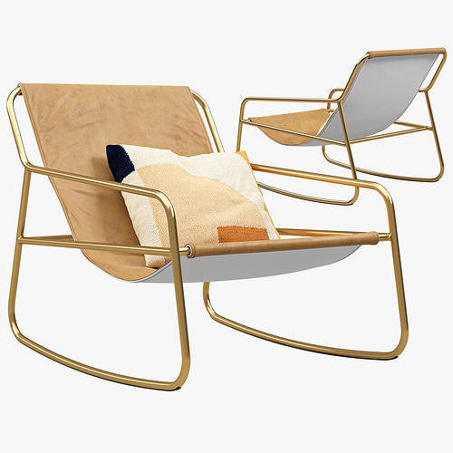 Joybird Tula Chair 3D model 2