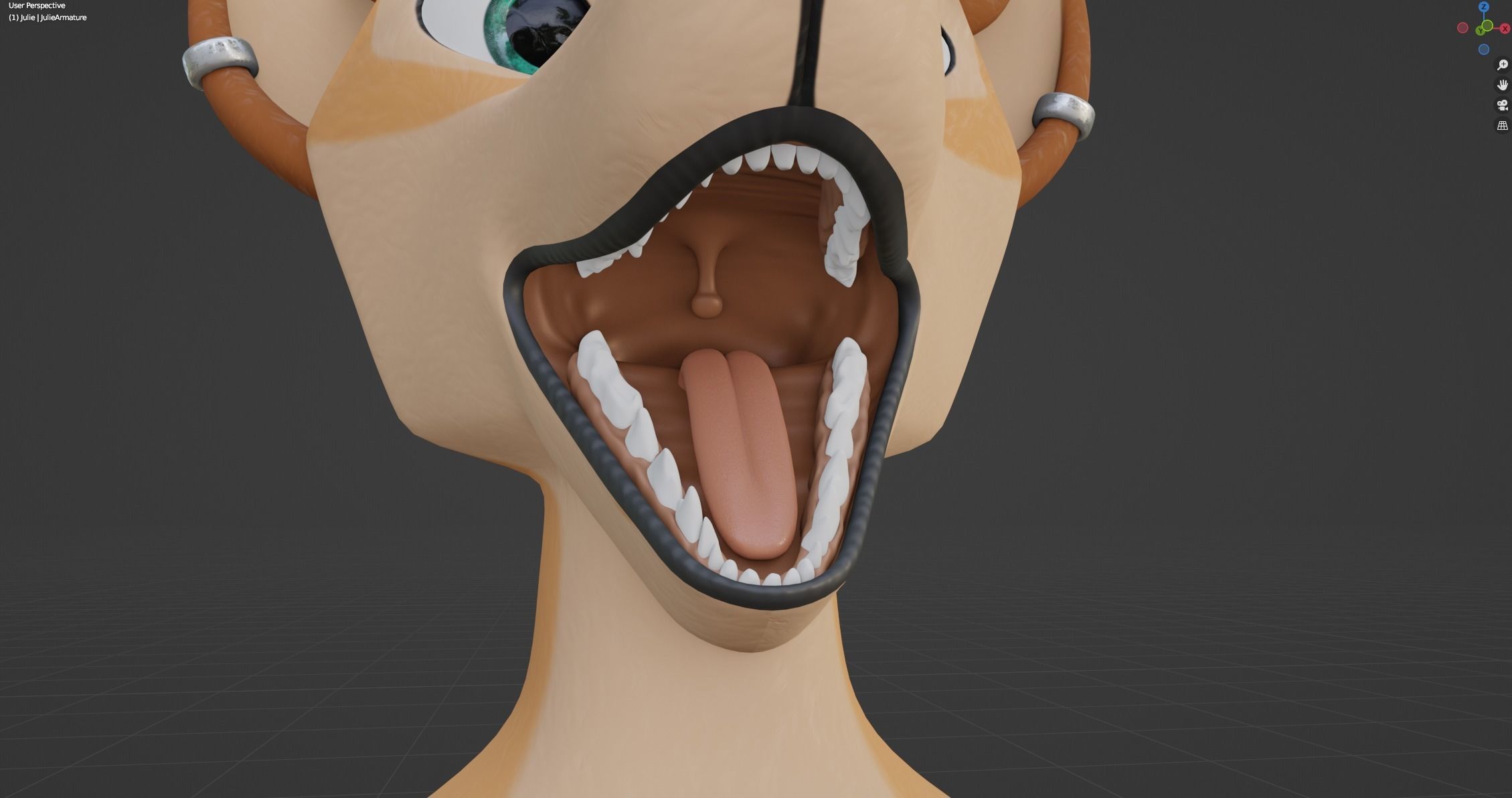 Julie Anthro Fox 3D model_97