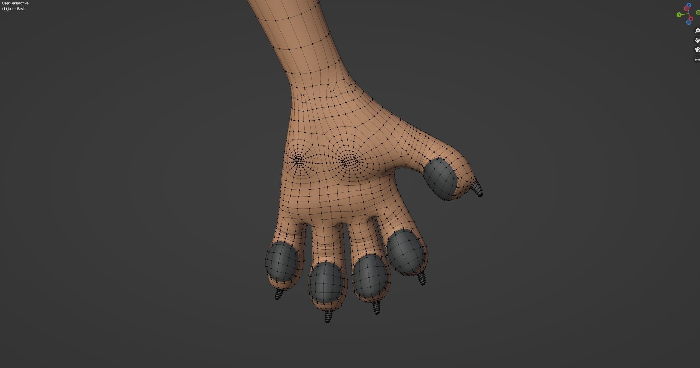 Julie Anthro Fox 3D model_78