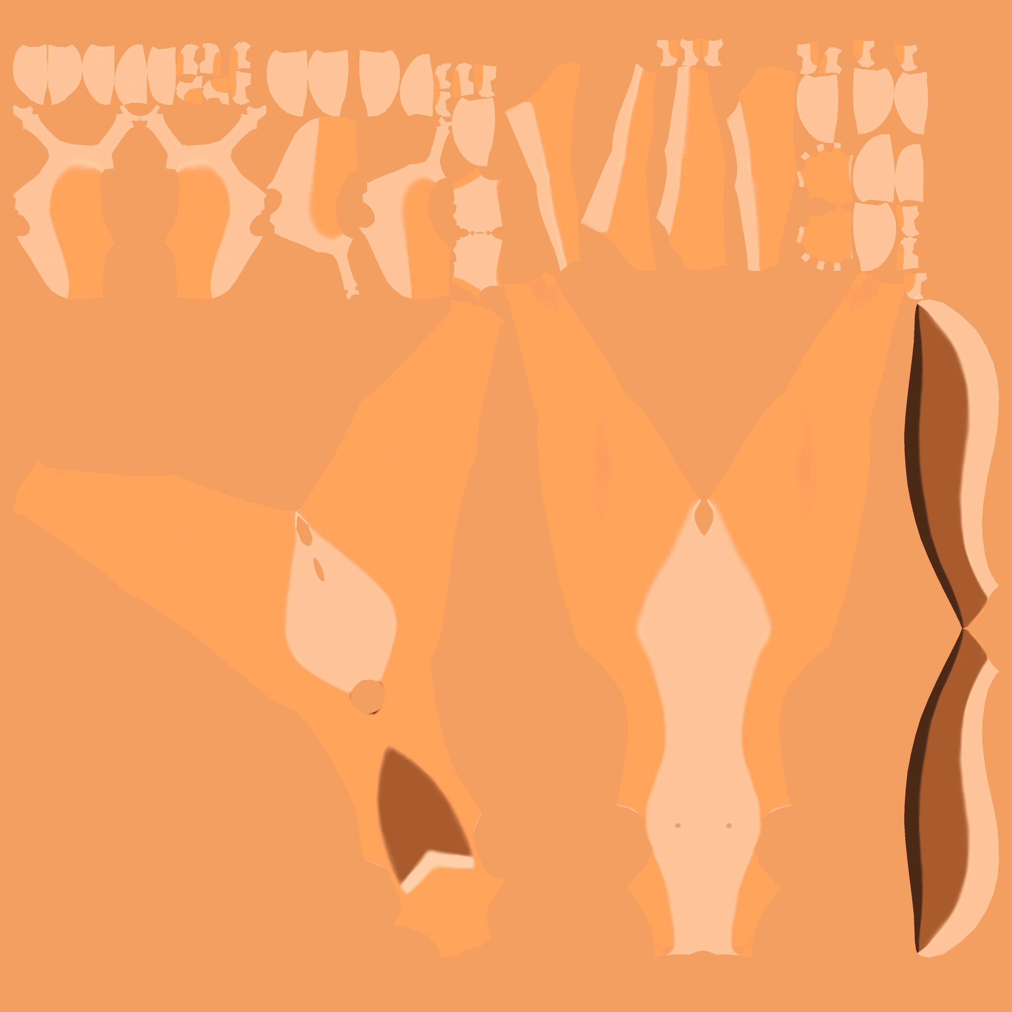 Julie Anthro Fox 3D model_109