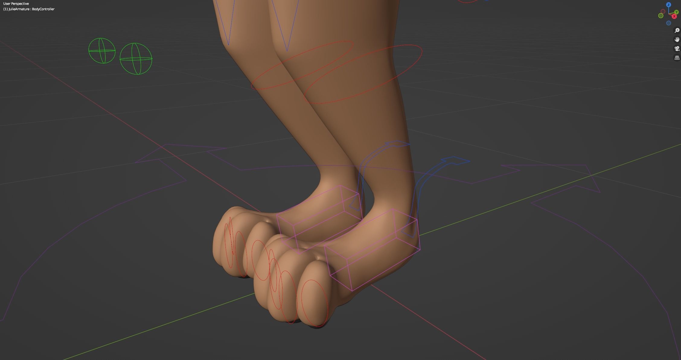 Julie Anthro Fox 3D model_50