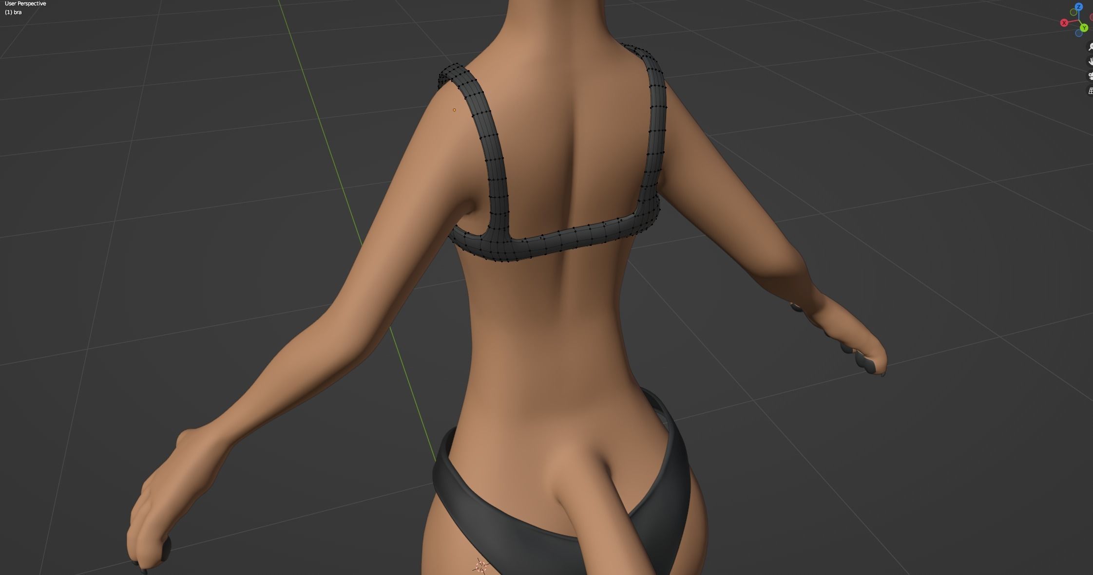 Julie Anthro Fox 3D model_87