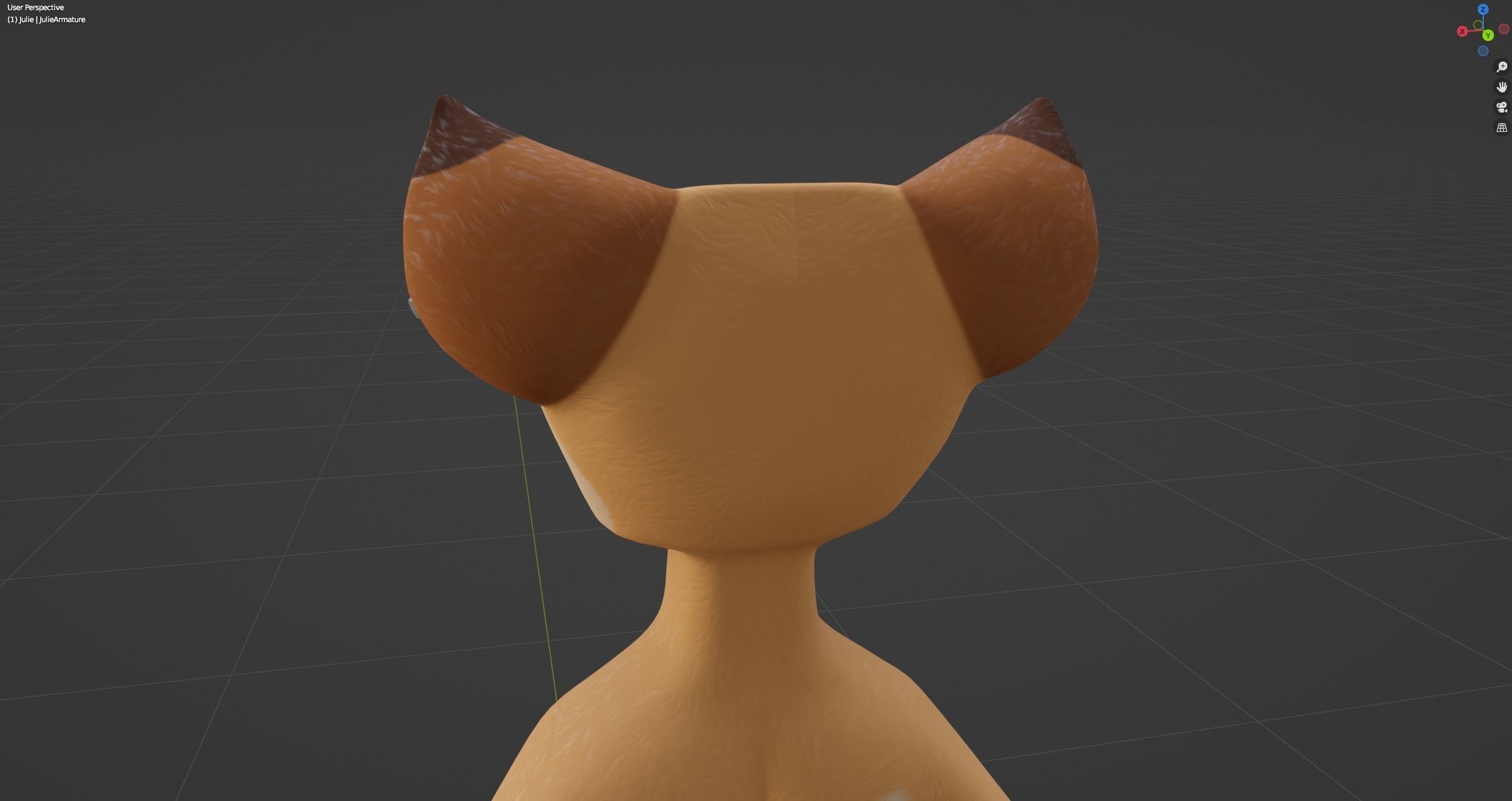 Julie Anthro Fox 3D model_54
