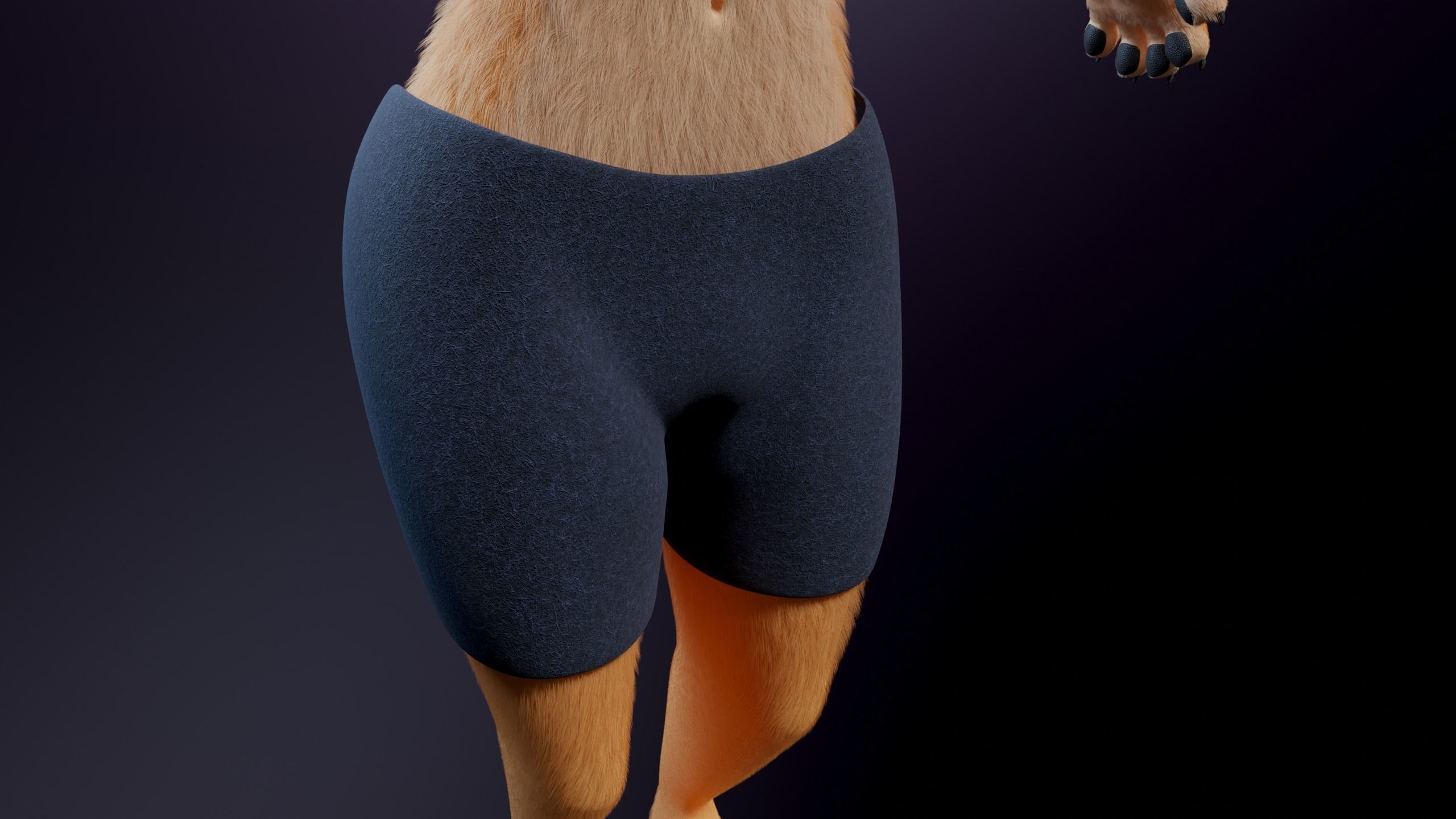 Julie Anthro Fox 3D model_28