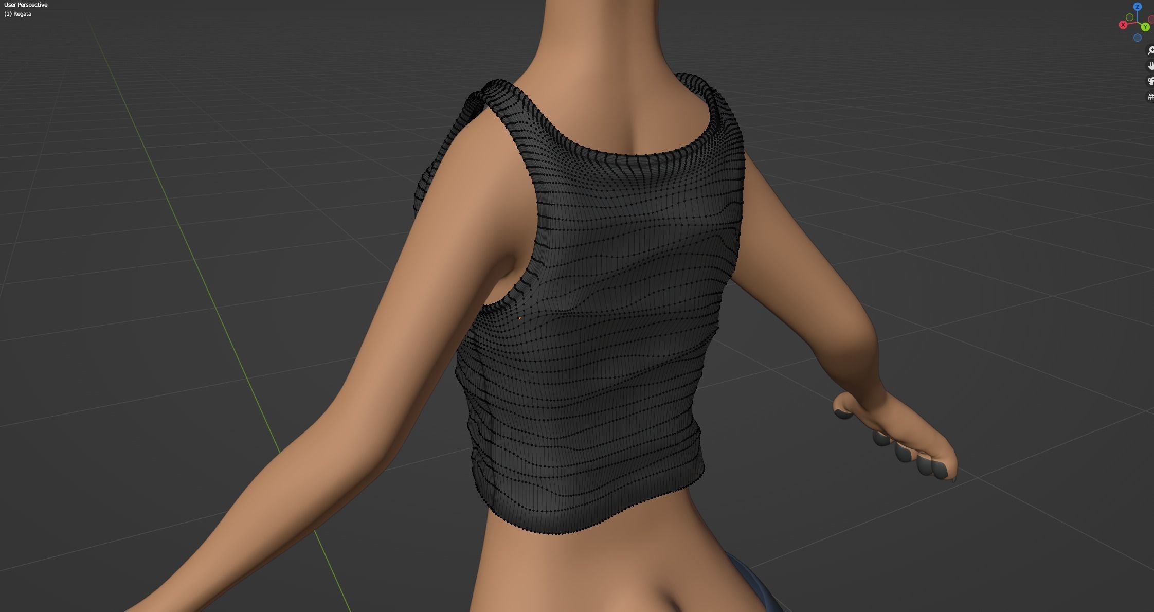 Julie Anthro Fox 3D model_91