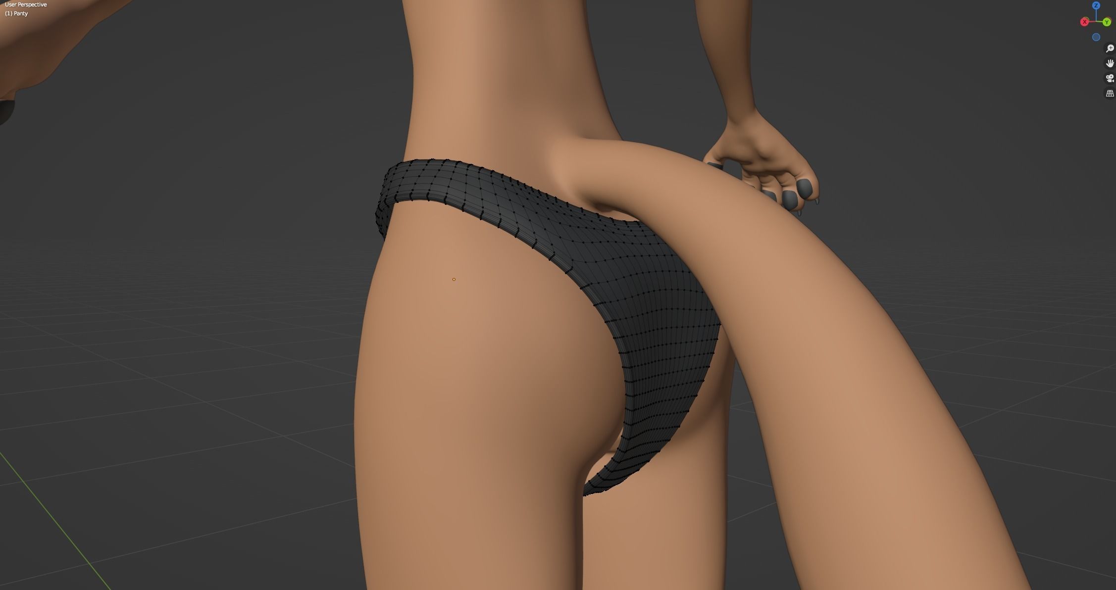 Julie Anthro Fox 3D model_85