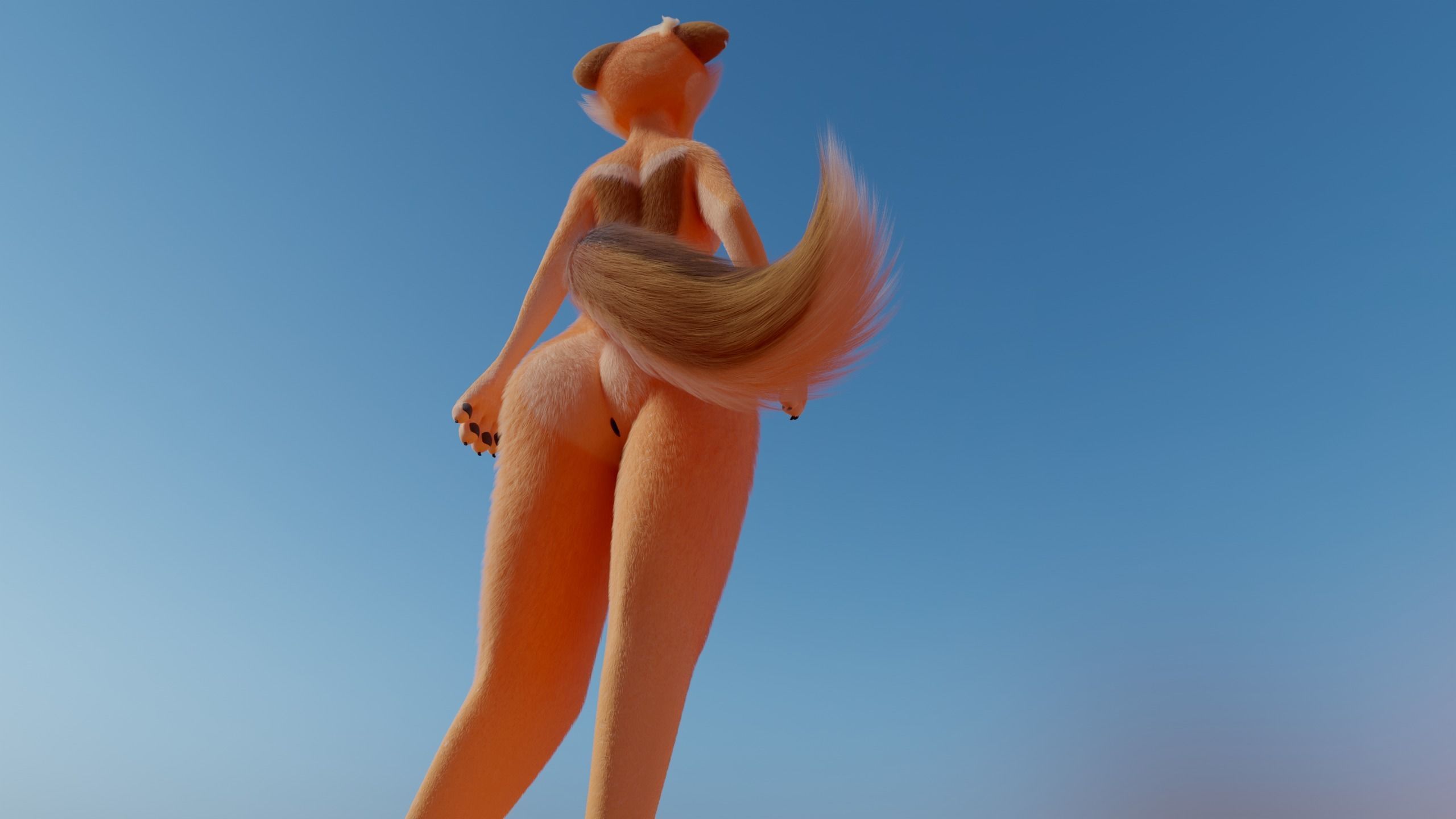 Julie Anthro Fox 3D model_23