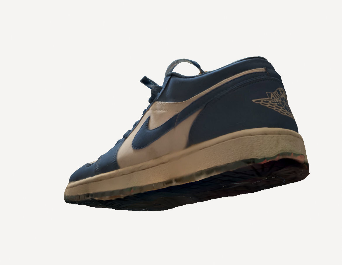 Air Jordan Low UNC 3D print model_1
