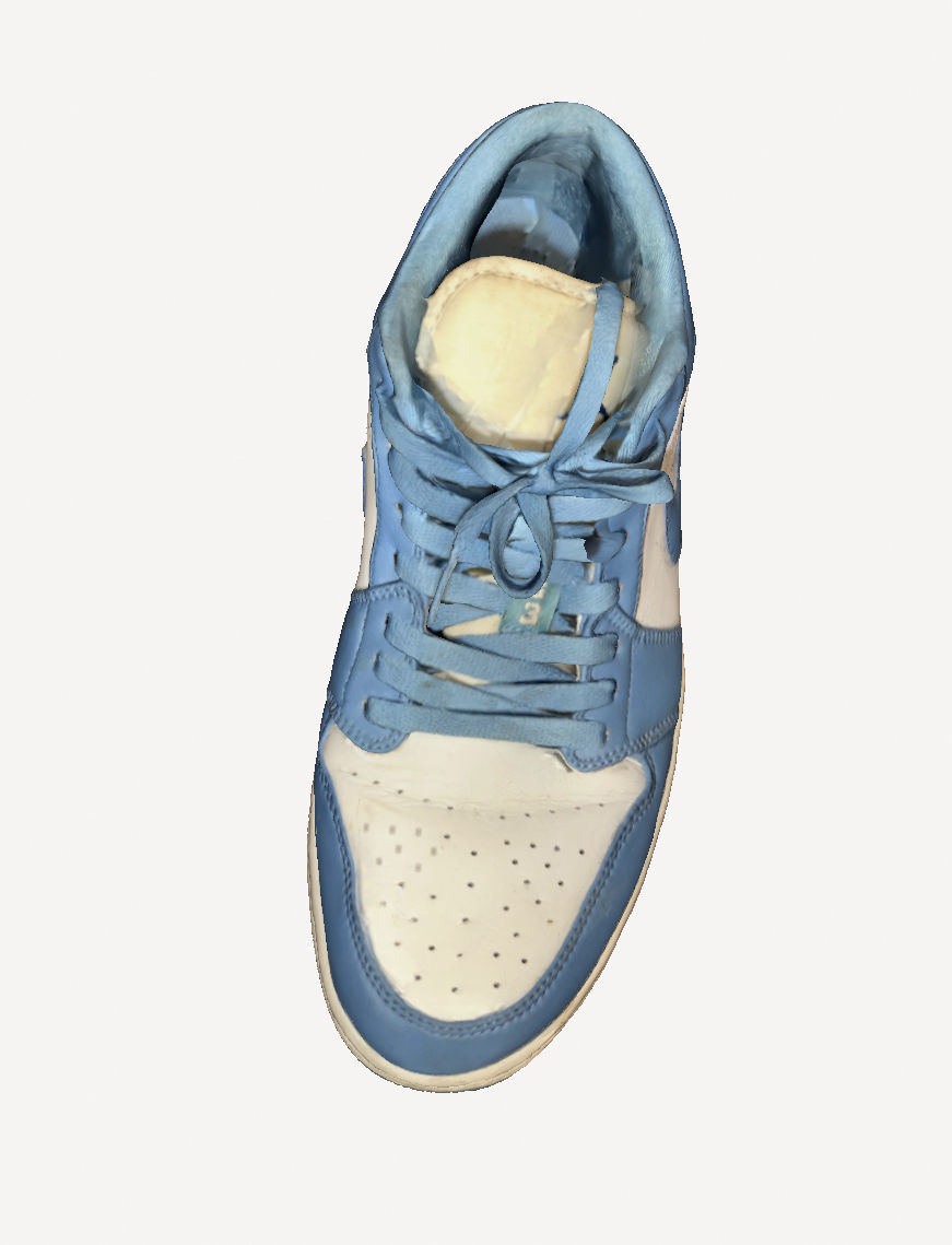 Air Jordan Low UNC 3D print model_6