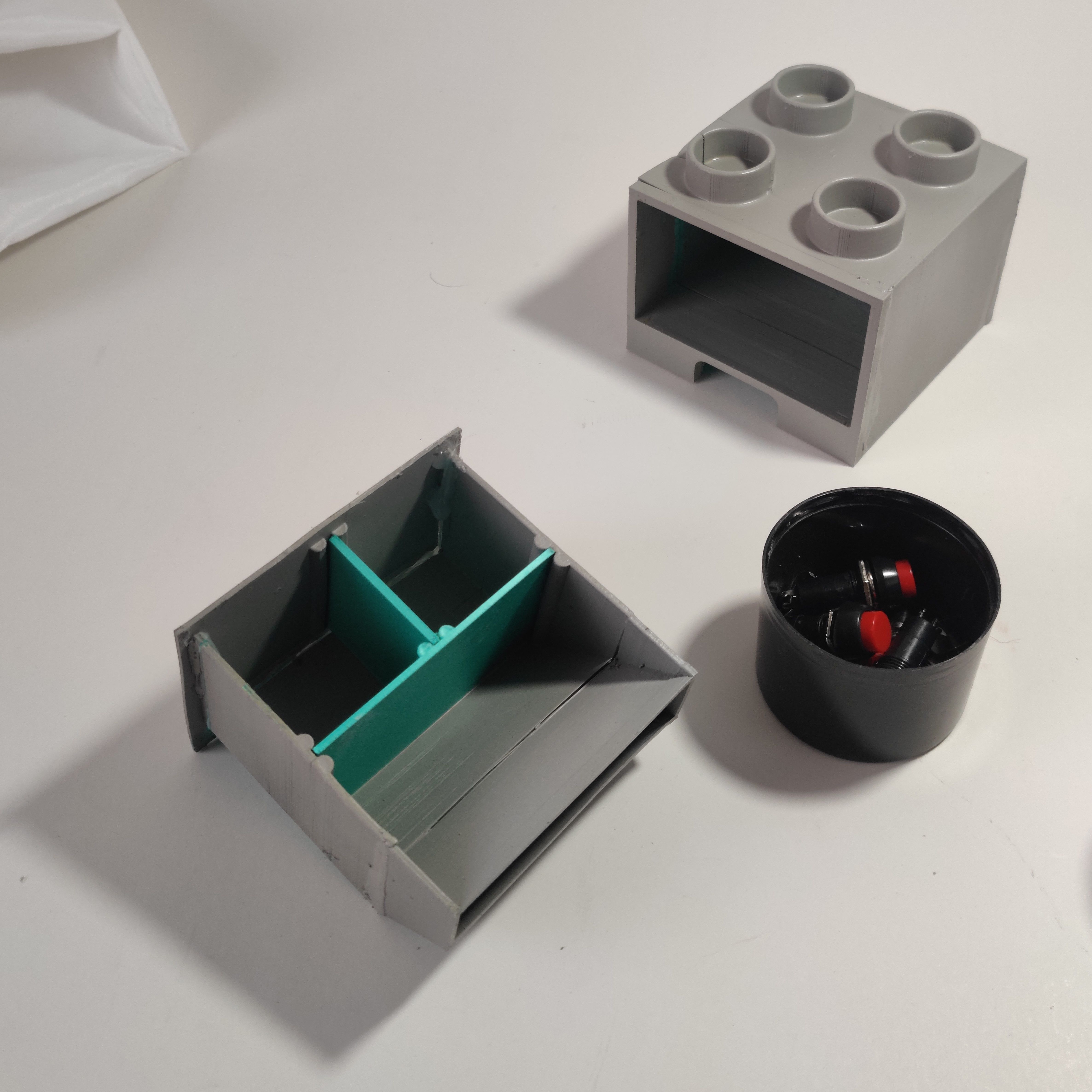 STACKABLE MODULAR LEGO ORGANIZER BOX 3D print model_4