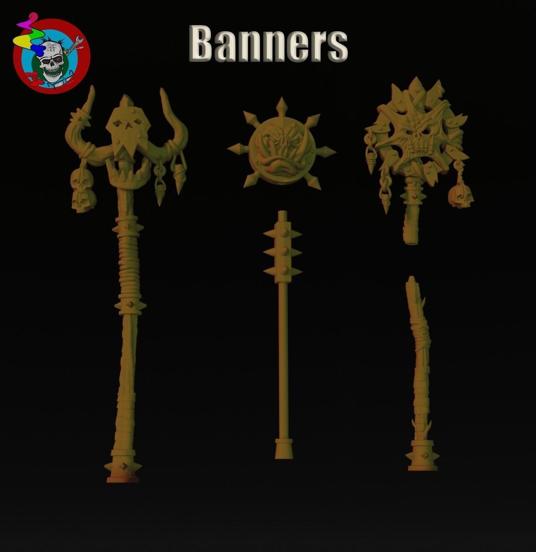 Armored Orc Expansion Free 3D print model_3