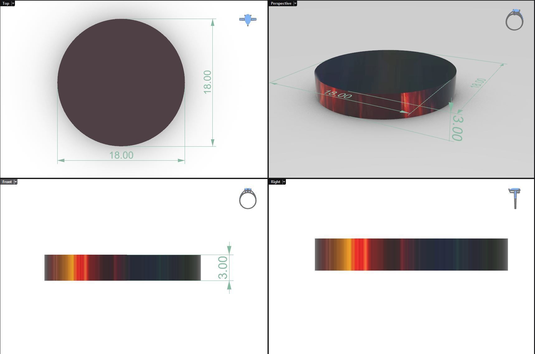 Mens ring 3D print model_4