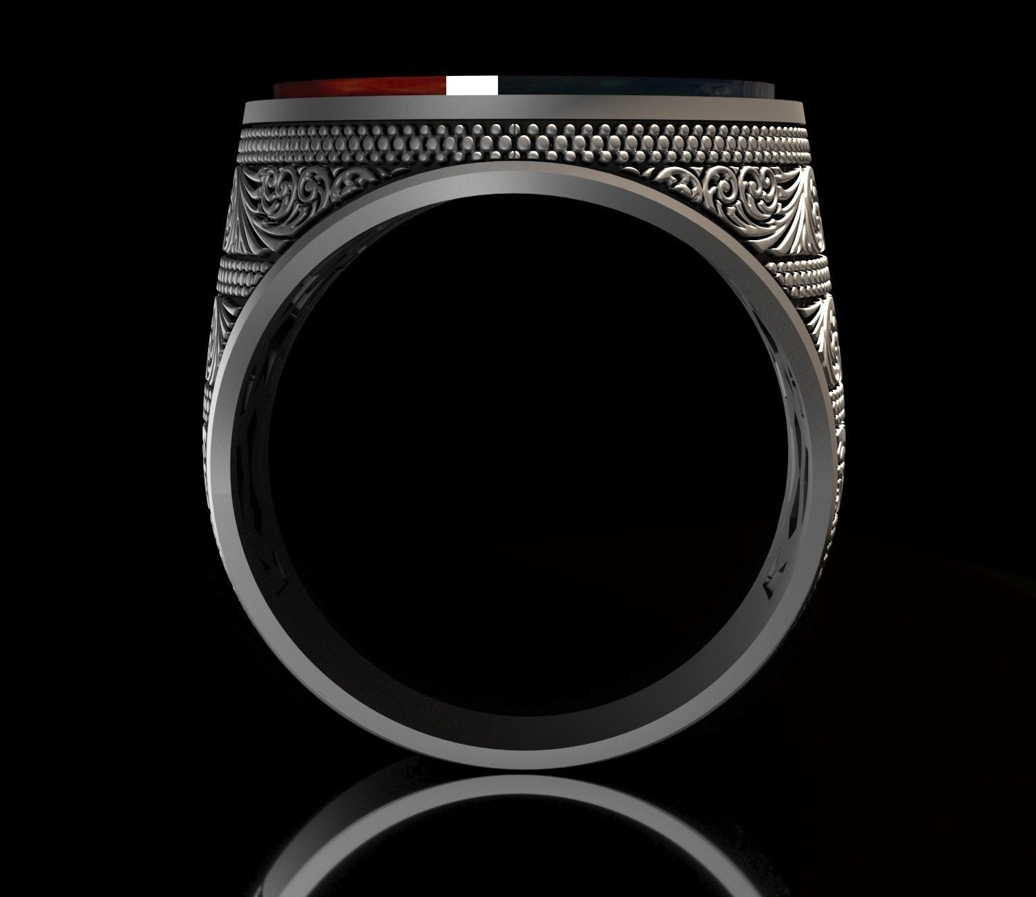 Mens ring 3D print model_2