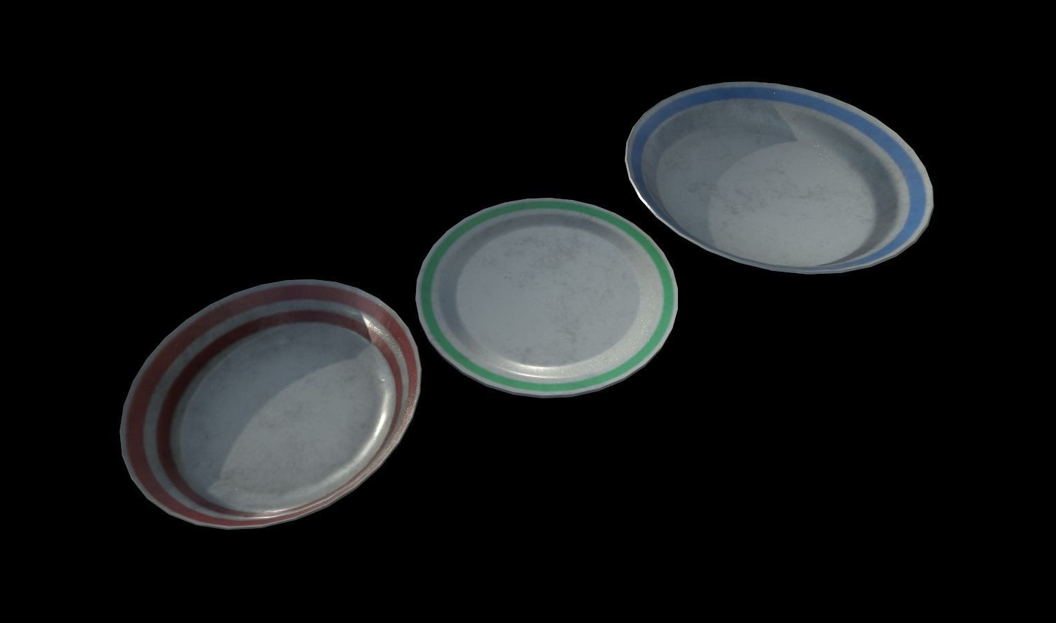 Kitchen Set Pack  Low-poly 3D model_13