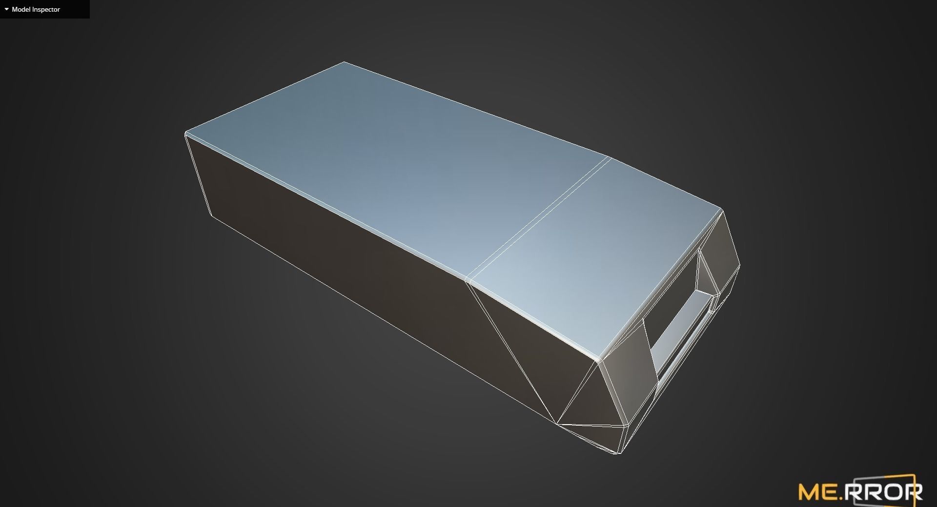 Game Ready Video Cassette Rewinder Low-poly 3D model_8