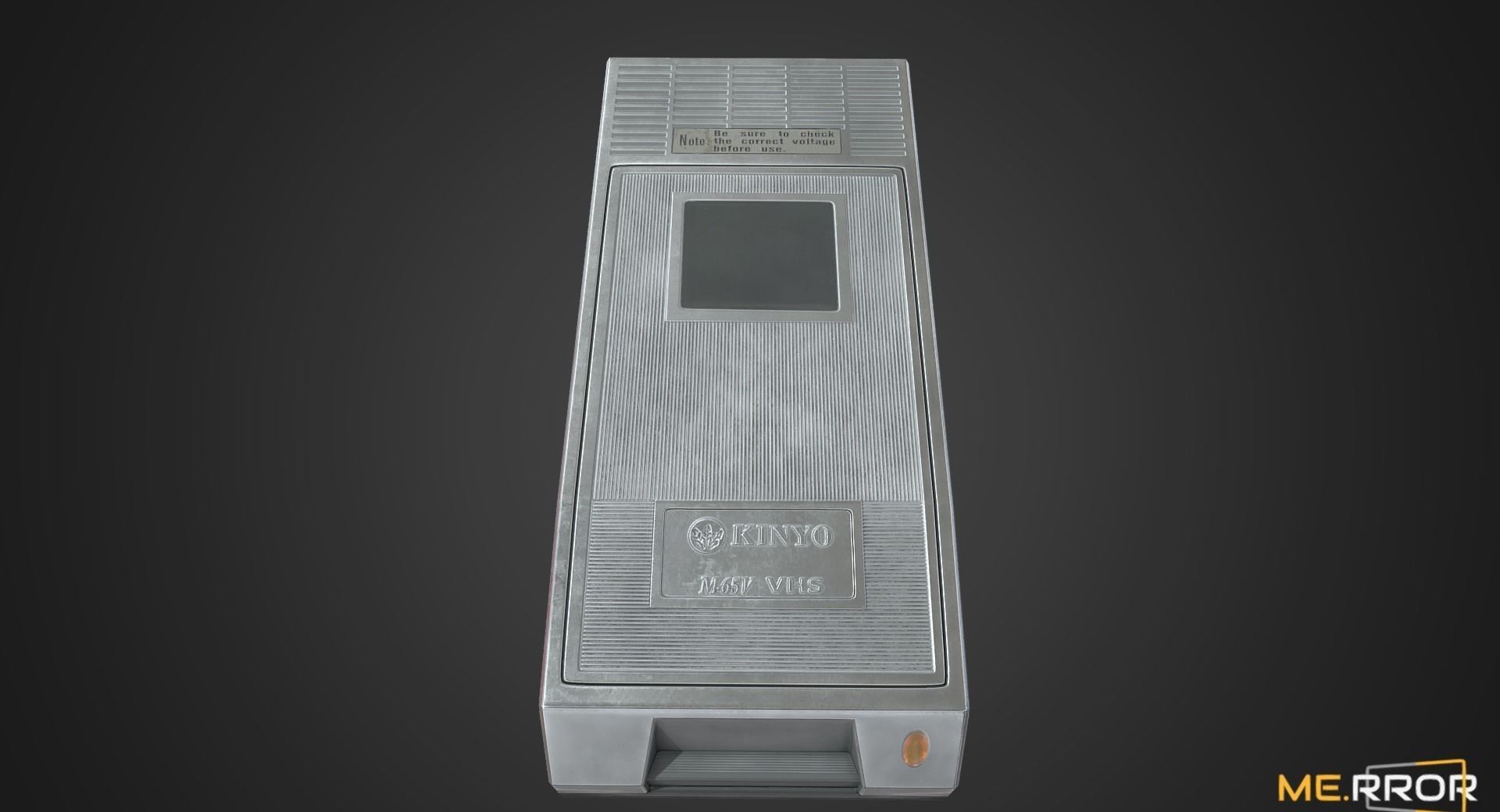 Game Ready Video Cassette Rewinder Low-poly 3D model_3