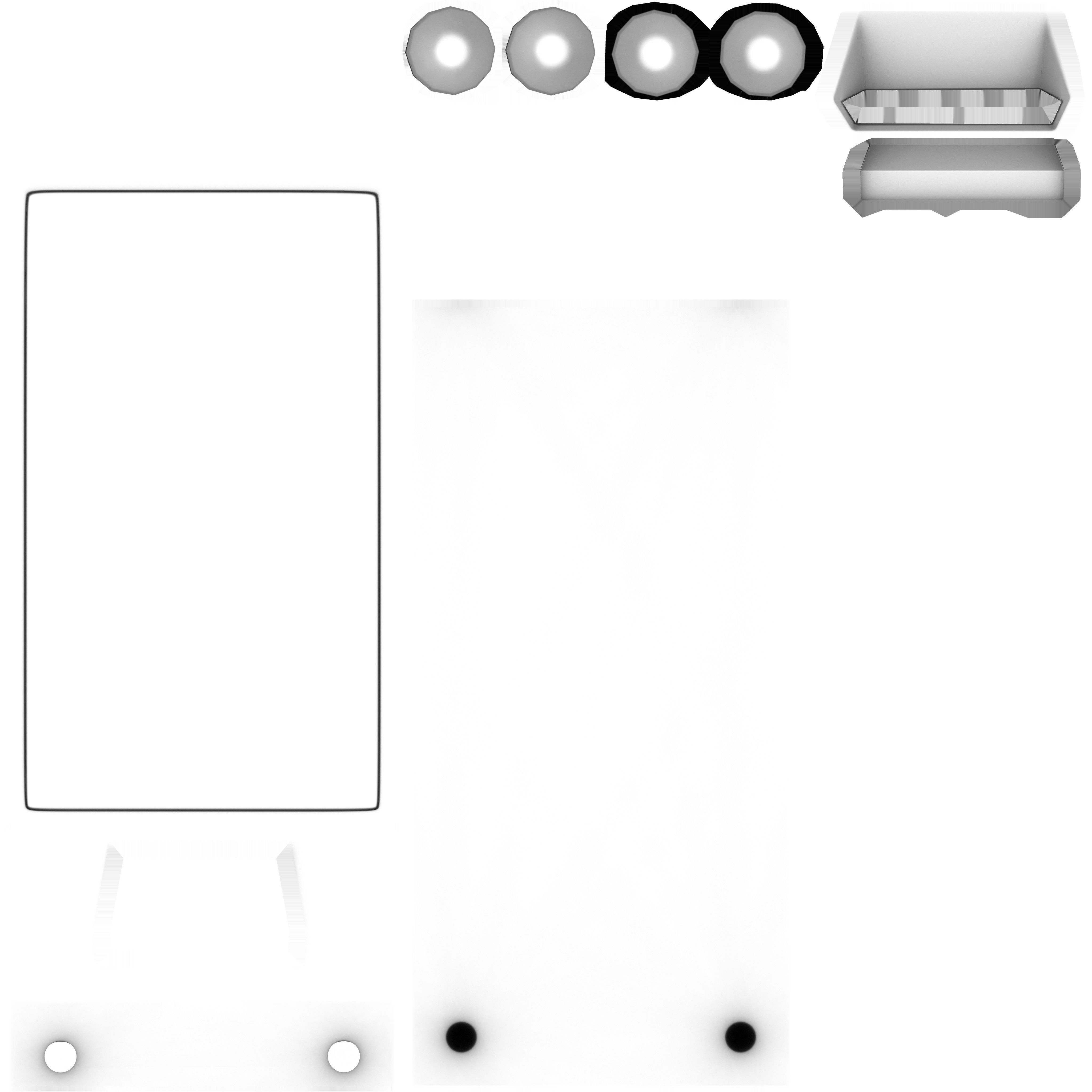 Game Ready Video Cassette Rewinder Low-poly 3D model_16