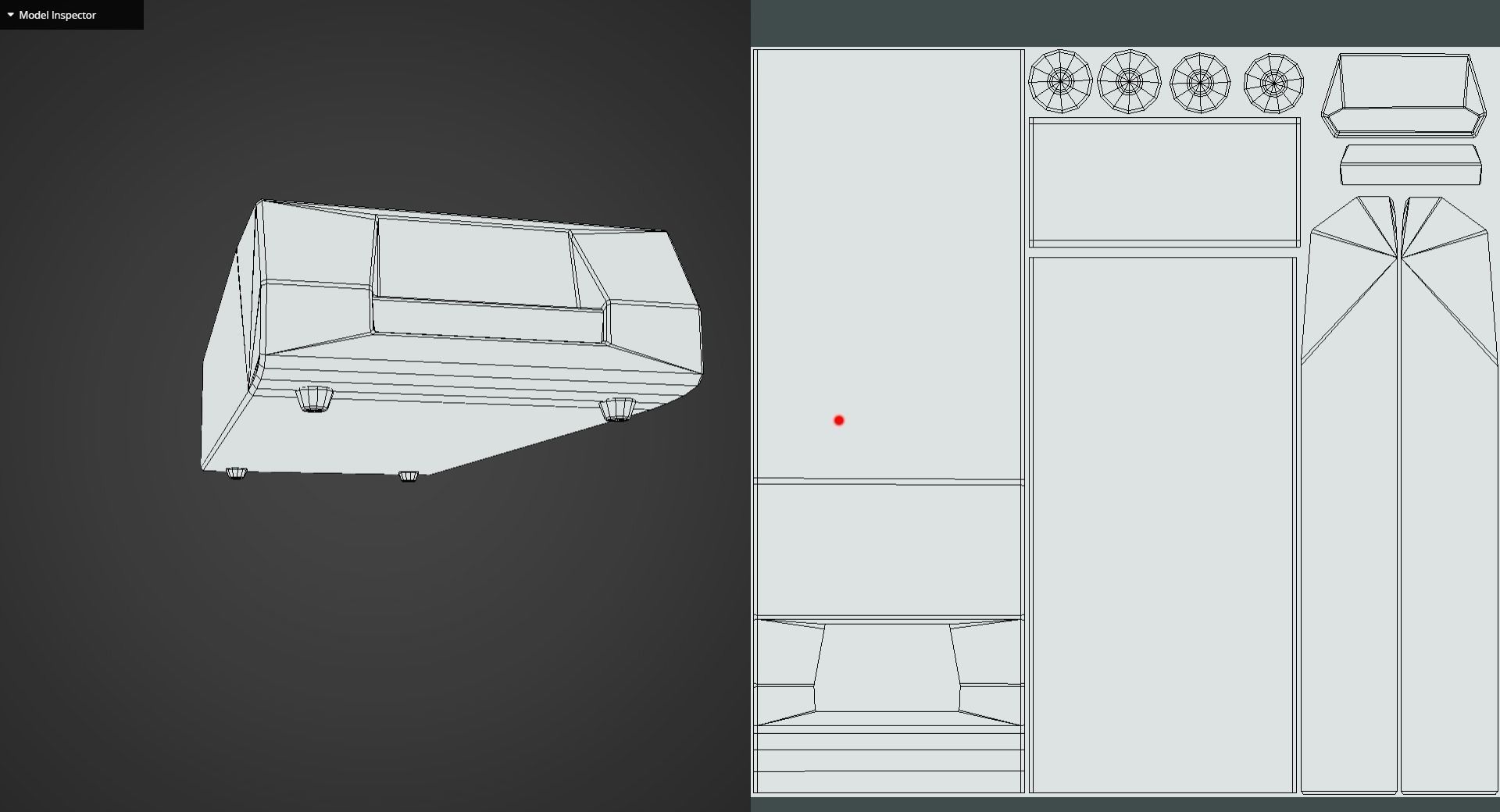 Game Ready Video Cassette Rewinder Low-poly 3D model_11