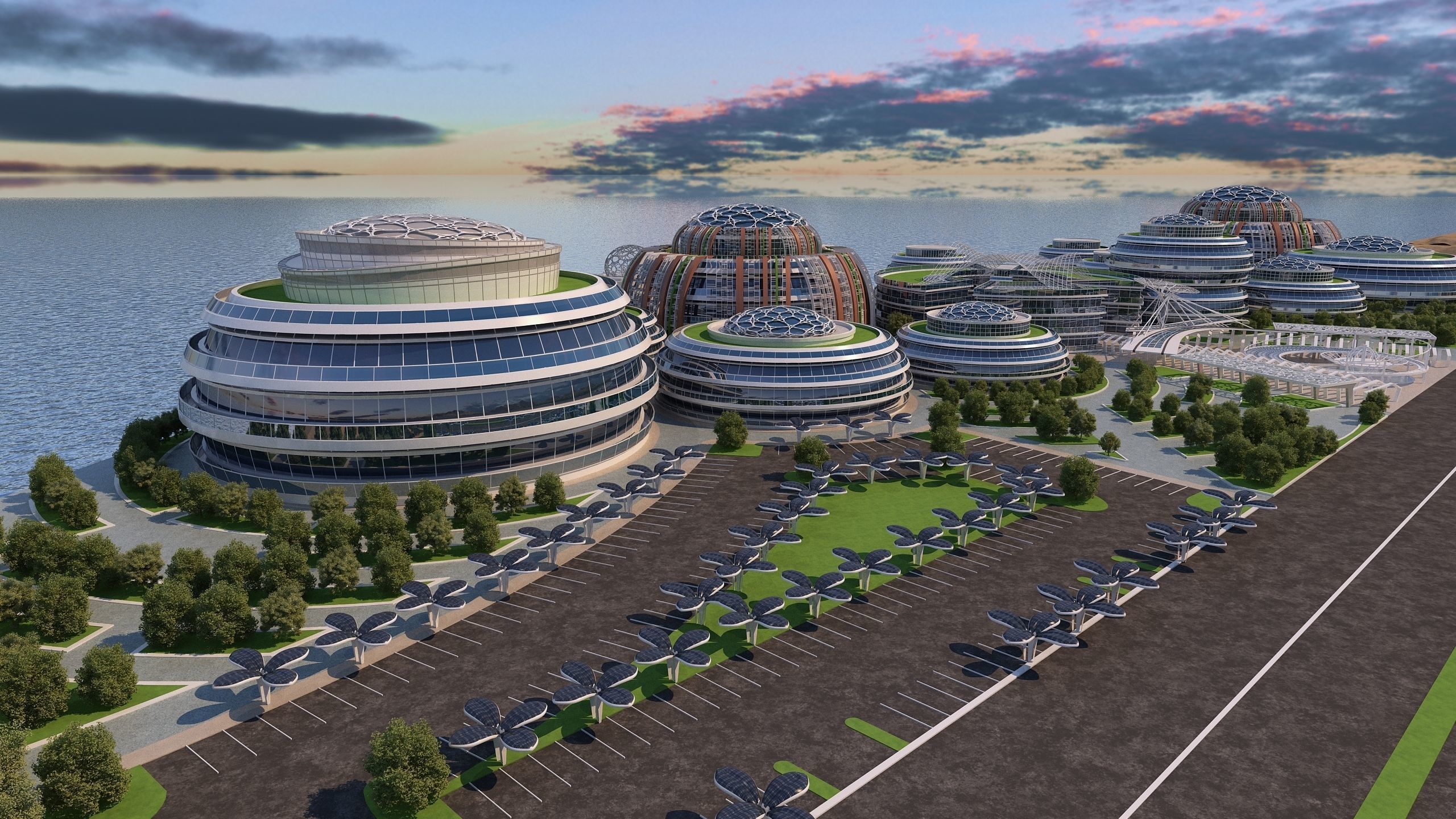 0178 - Business Park Architecture 3D Project - 2D Drawings 3D model_6