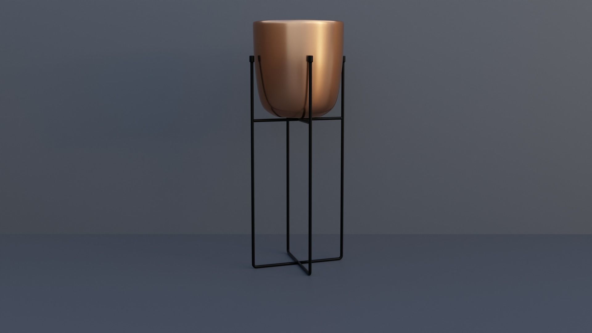 Flower Pots Blender 3D Assets 3D model_2