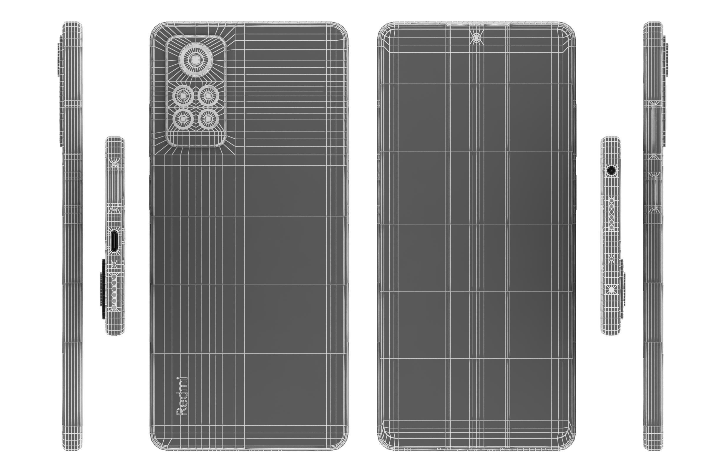 Xiaomi Redmi Note 12 Pro 4G Silver 3D model_16