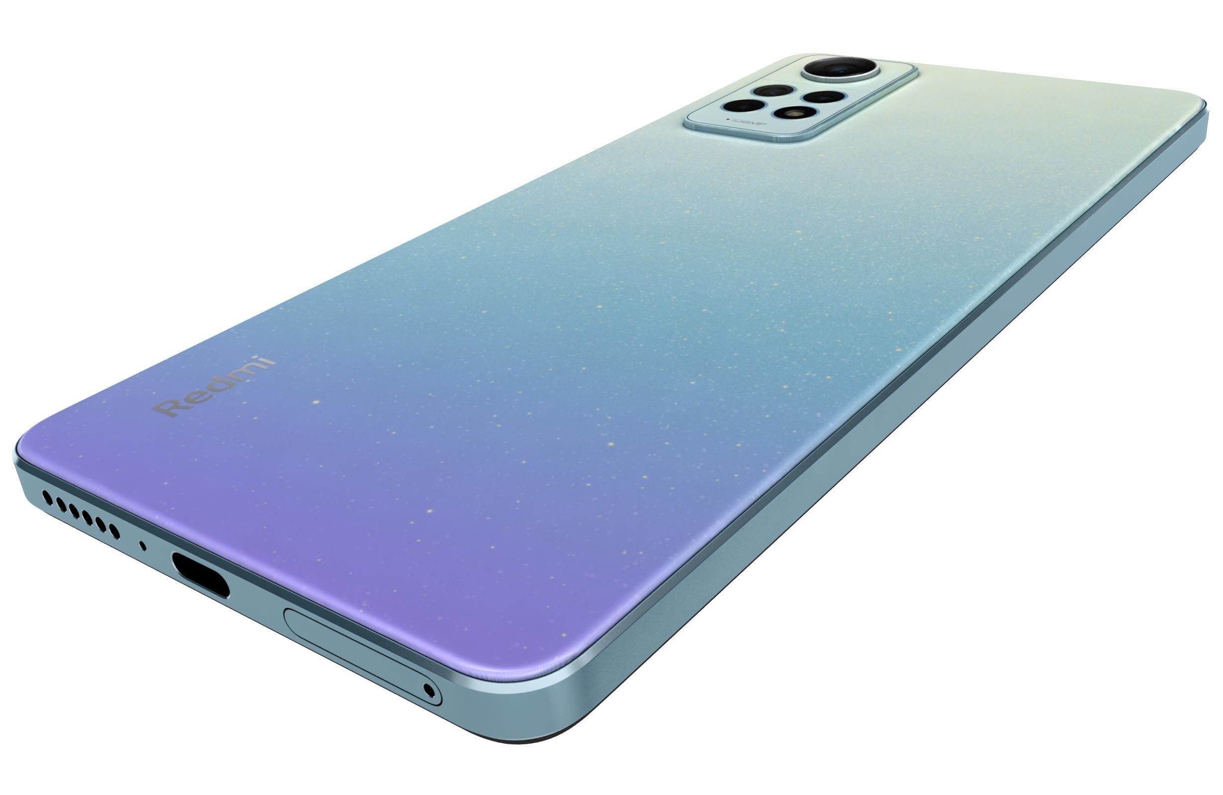 Xiaomi Redmi Note 12 Pro 4G Silver 3D model_14