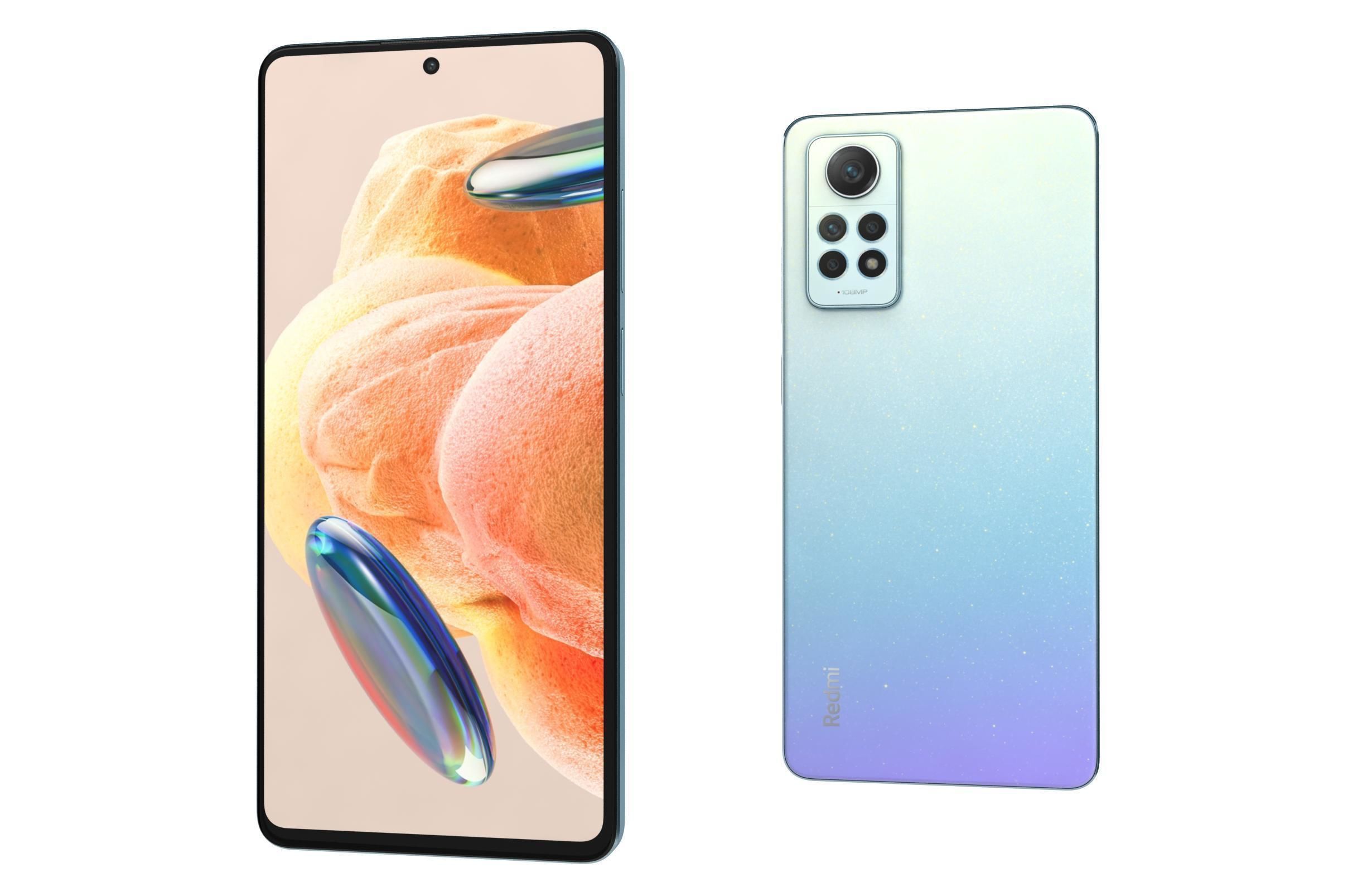 Xiaomi Redmi Note 12 Pro 4G Silver 3D model_6