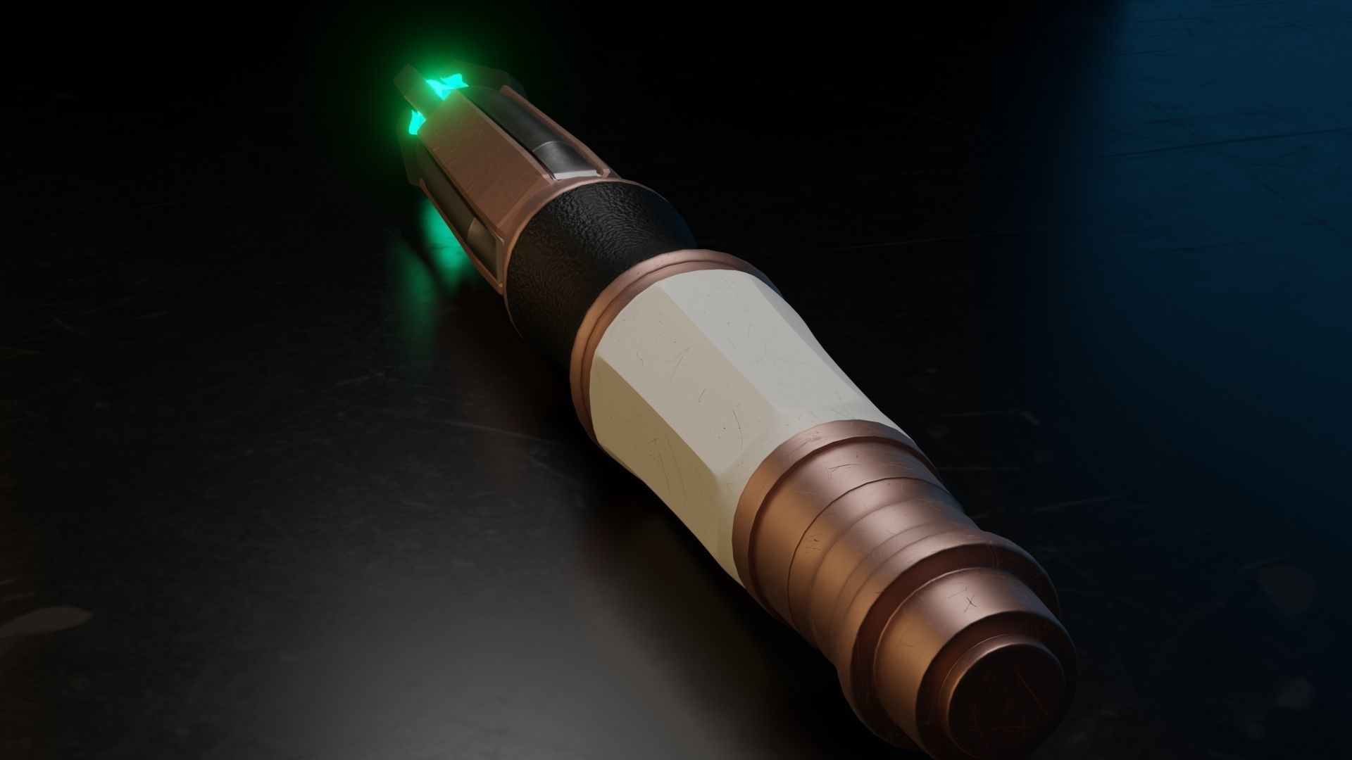 Eleventh Doctor Sonic Screwdriver 3D model 3D printable | CGTrader