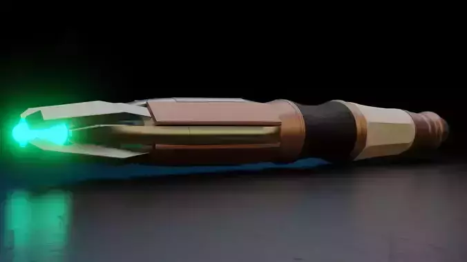 Eleventh Doctor Sonic Screwdriver 3D print model