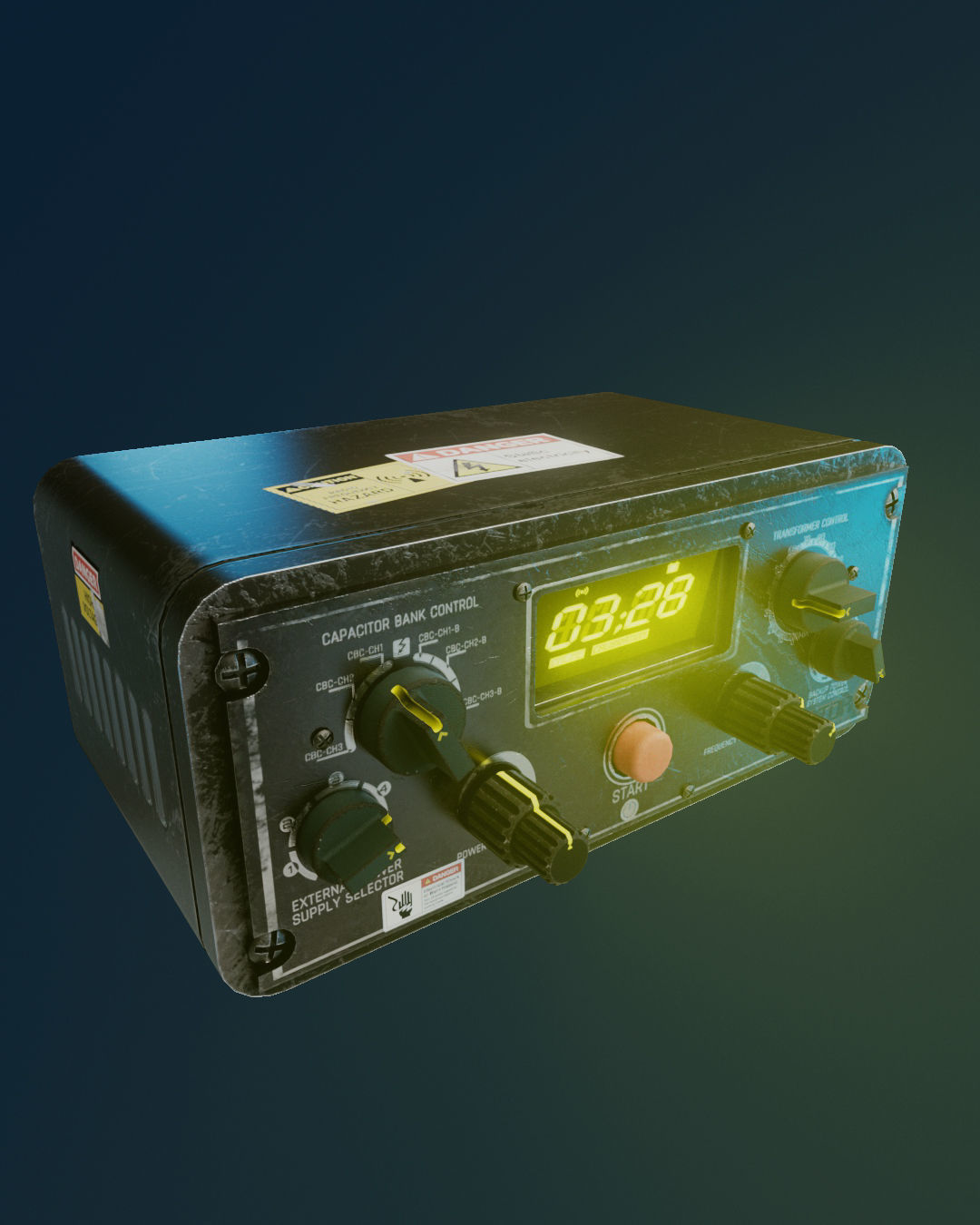 PowerGuardian Console Low-poly 3D model_5