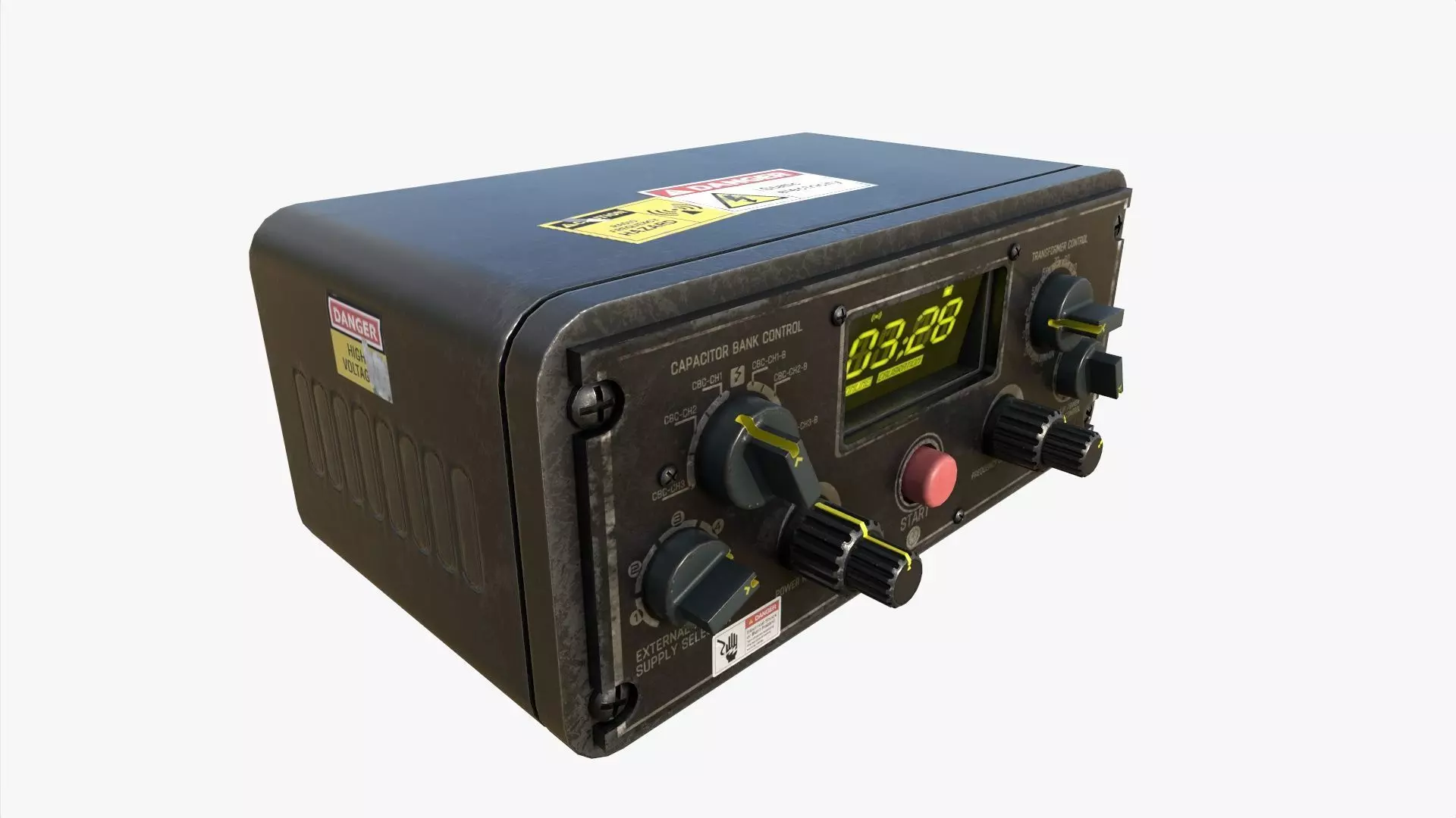 PowerGuardian Console Low-poly 3D model_0