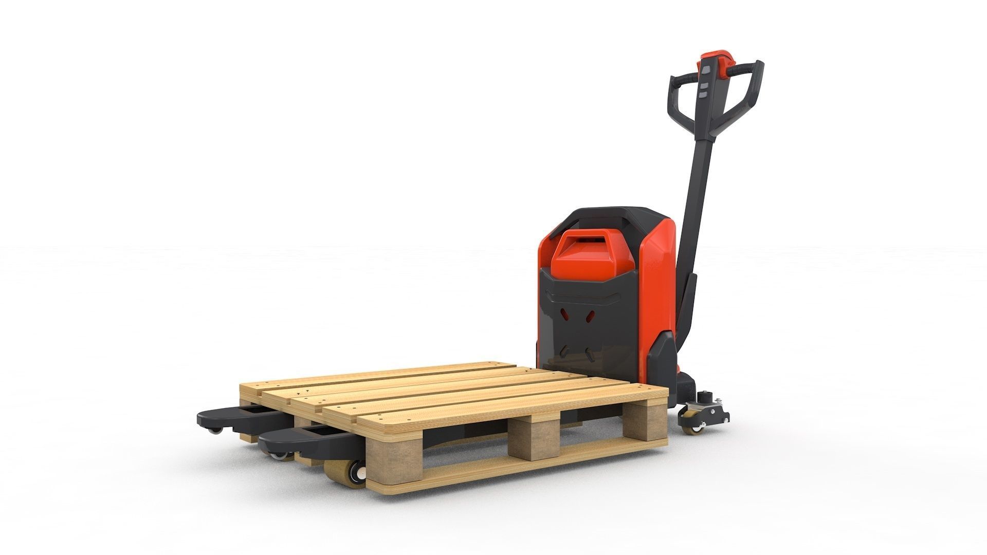 Pallet Truck Electrical 3D model_37