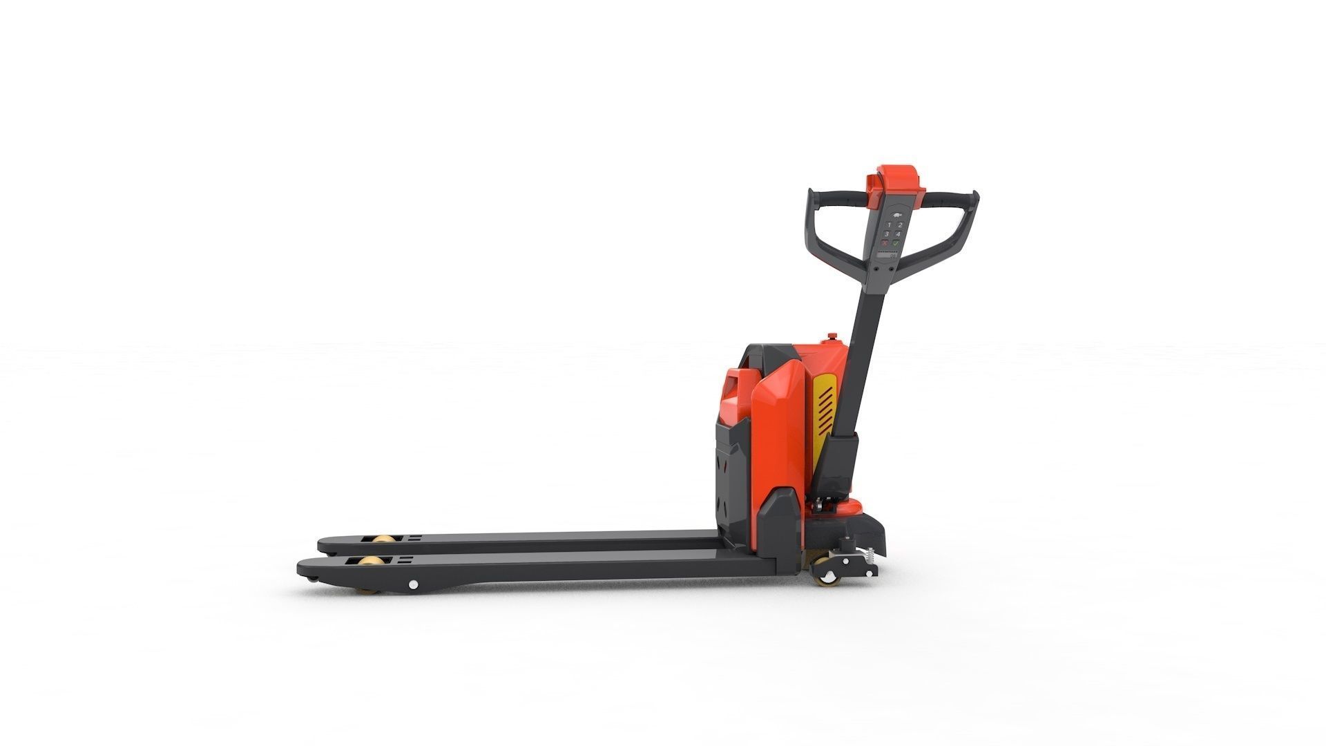 Pallet Truck Electrical 3D model_13
