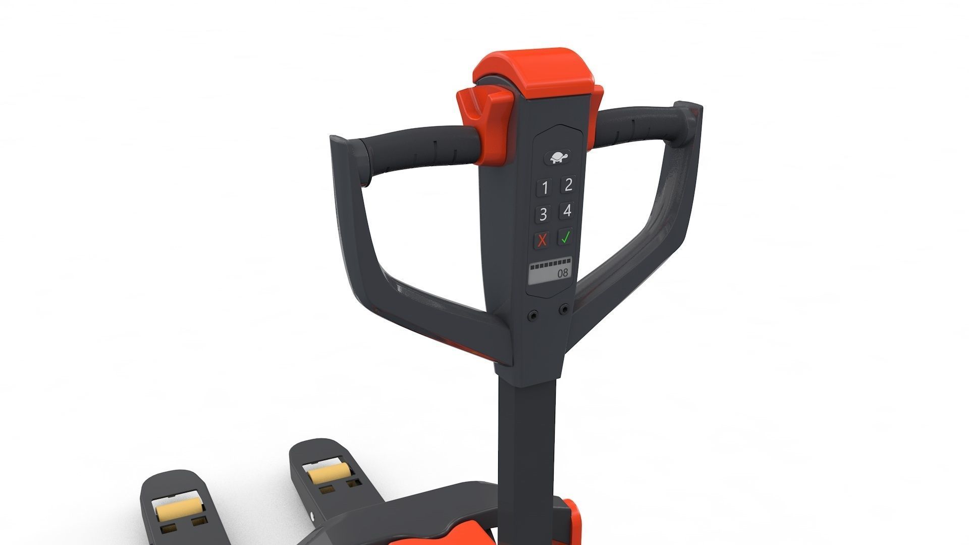 Pallet Truck Electrical 3D model_4
