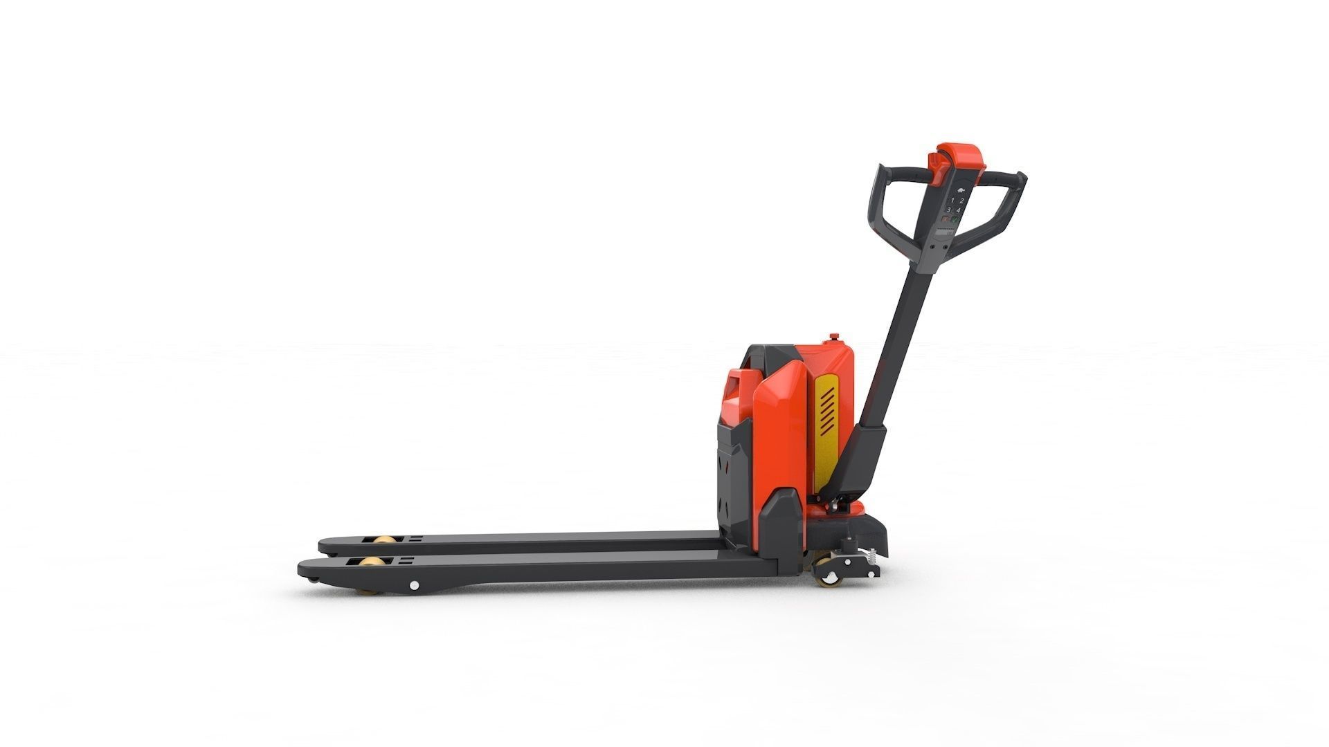 Pallet Truck Electrical 3D model_14