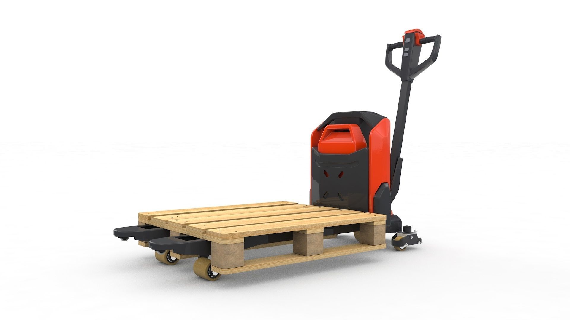 Pallet Truck Electrical 3D model_39