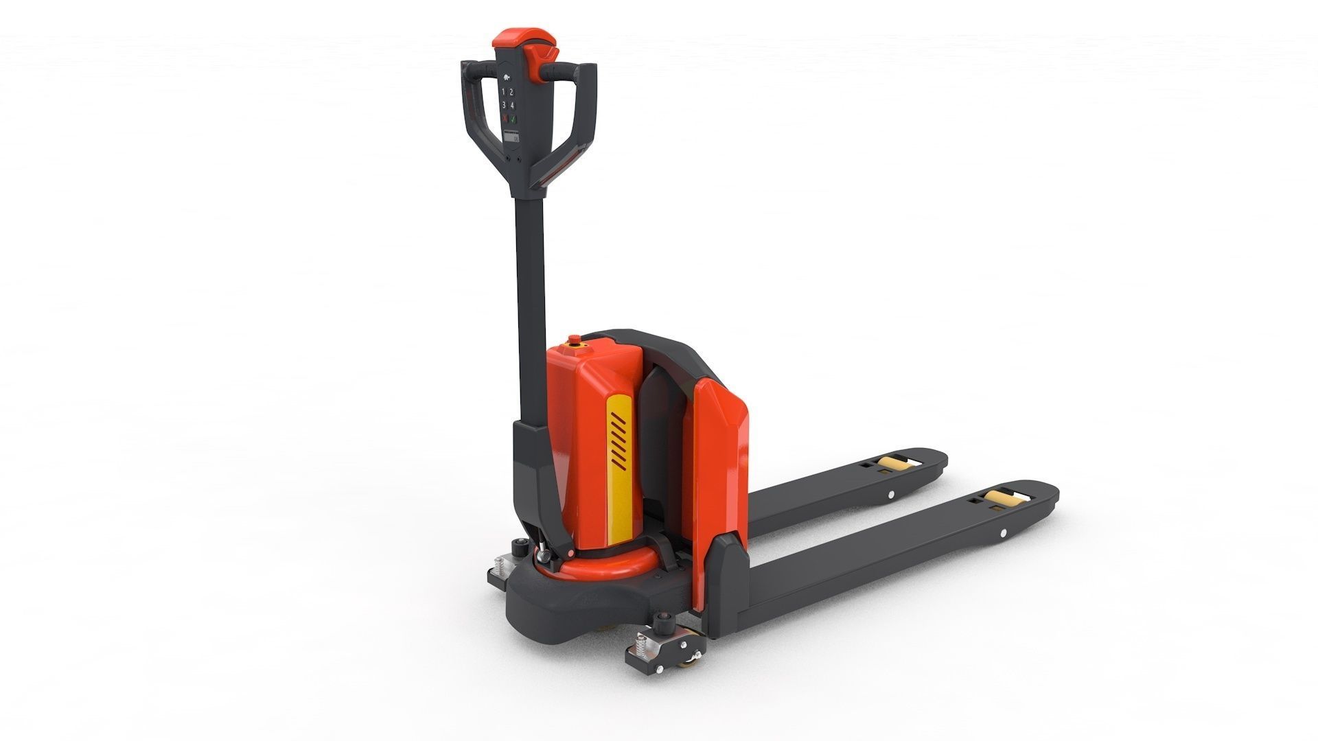 Pallet Truck Electrical 3D model_1