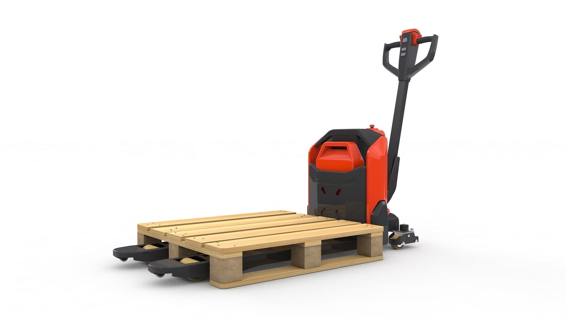 Pallet Truck Electrical 3D model_33