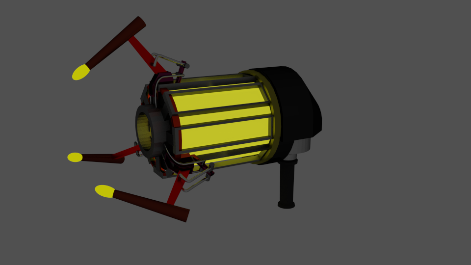 plazma gun 3D model_3