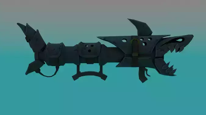 League of Legend stylized gun