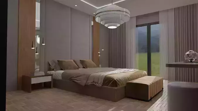 Bedroom Interior 3D model