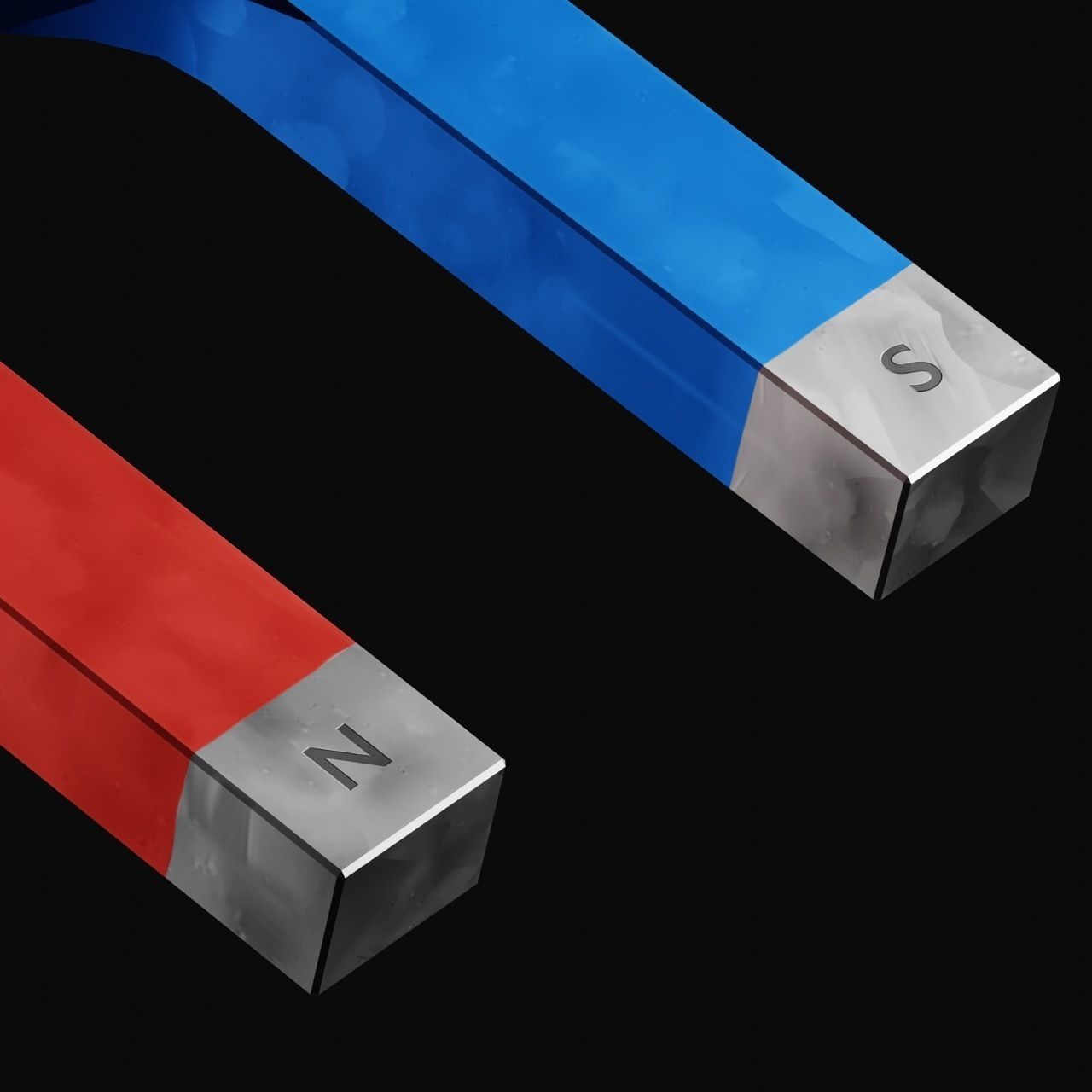 Magnet Typical Low Poly Game Ready Low-poly 3D model_5